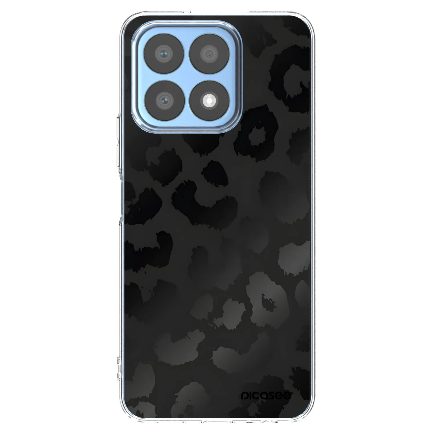 Picasee átlátszó szilikon tok az alábbi mobiltelefonokra Honor X8a - Midnight Leopard