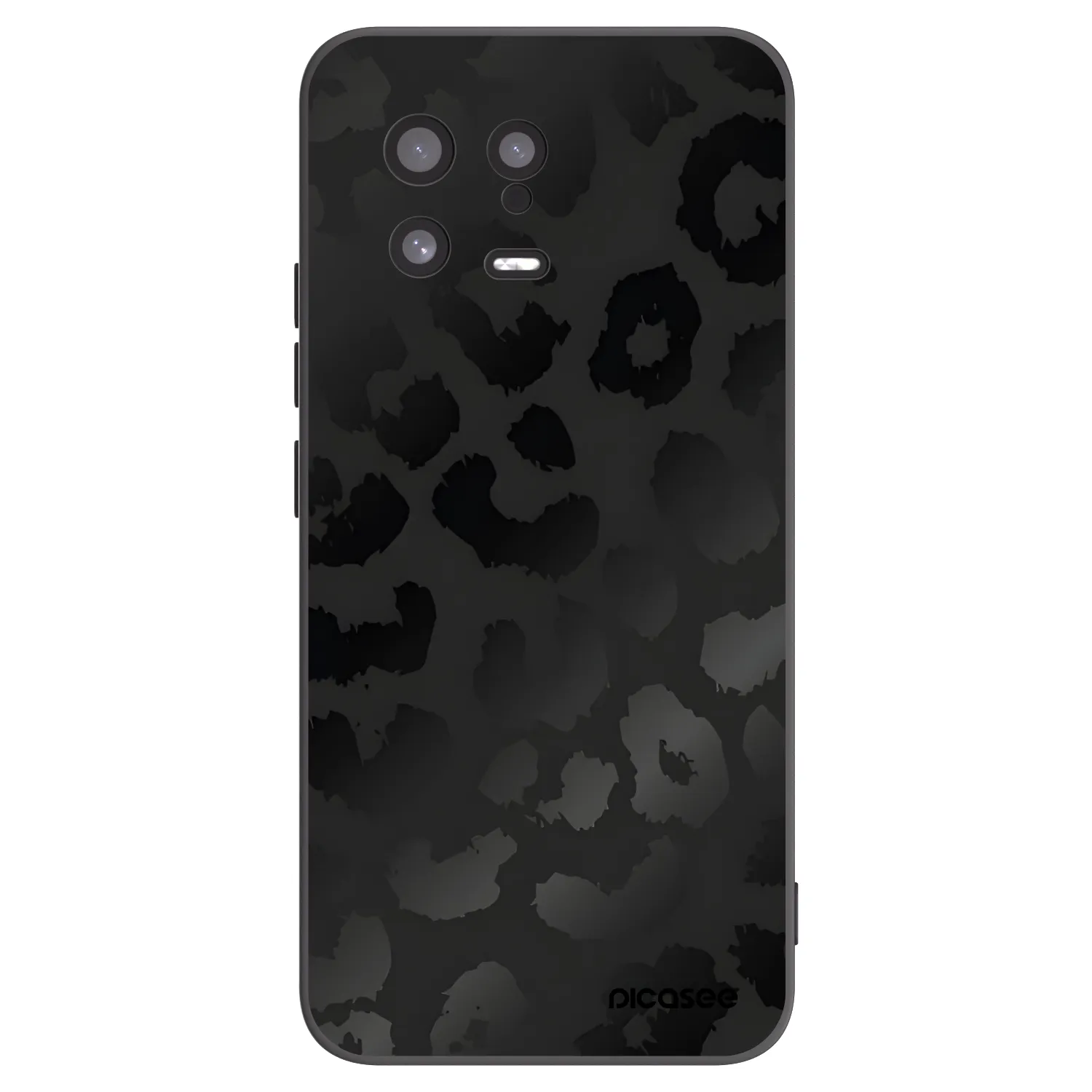 Picasee fekete szilikon tok az alábbi mobiltelefonokra Xiaomi 13 - Midnight Leopard