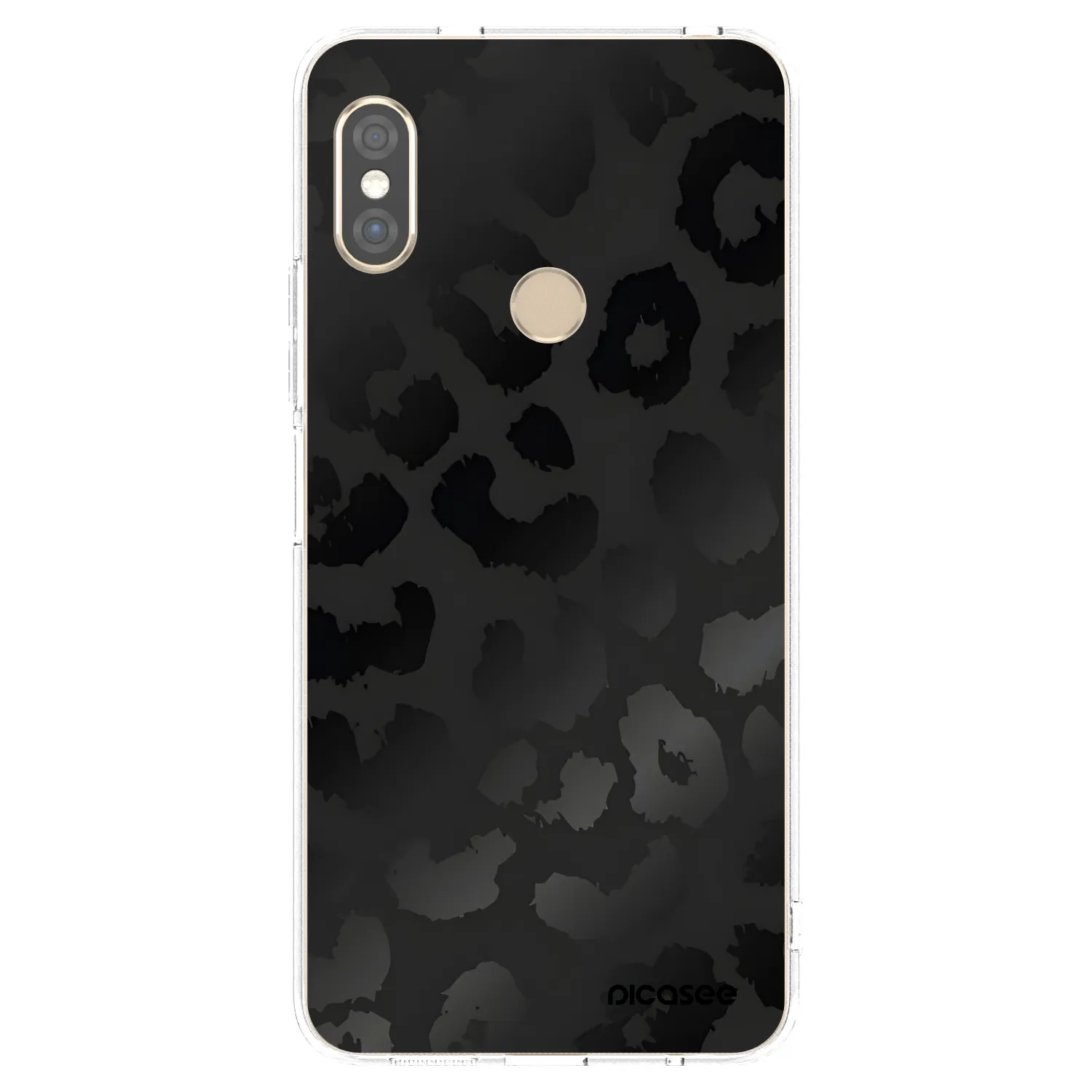 Picasee átlátszó szilikon tok az alábbi mobiltelefonokra Xiaomi Redmi Note 5 Global - Midnight Leopard