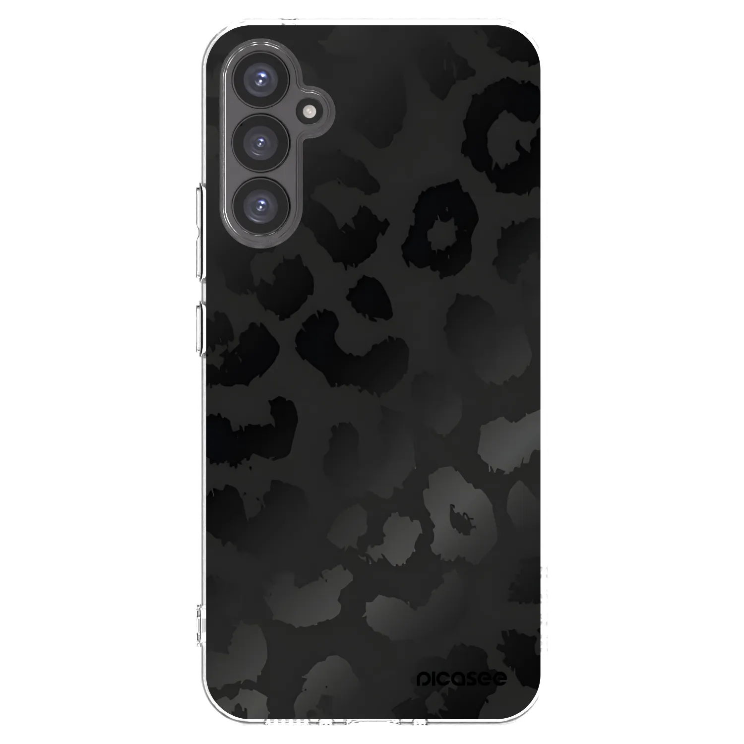 Picasee átlátszó szilikon tok az alábbi mobiltelefonokra Samsung Galaxy A34 5G A346B - Midnight Leopard
