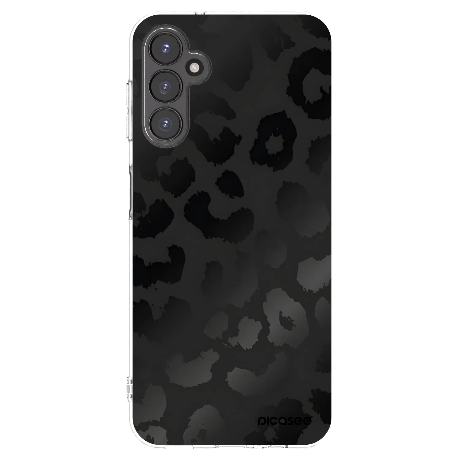 Picasee átlátszó szilikon tok az alábbi mobiltelefonokra Samsung Galaxy A14 5G A146P - Midnight Leopard