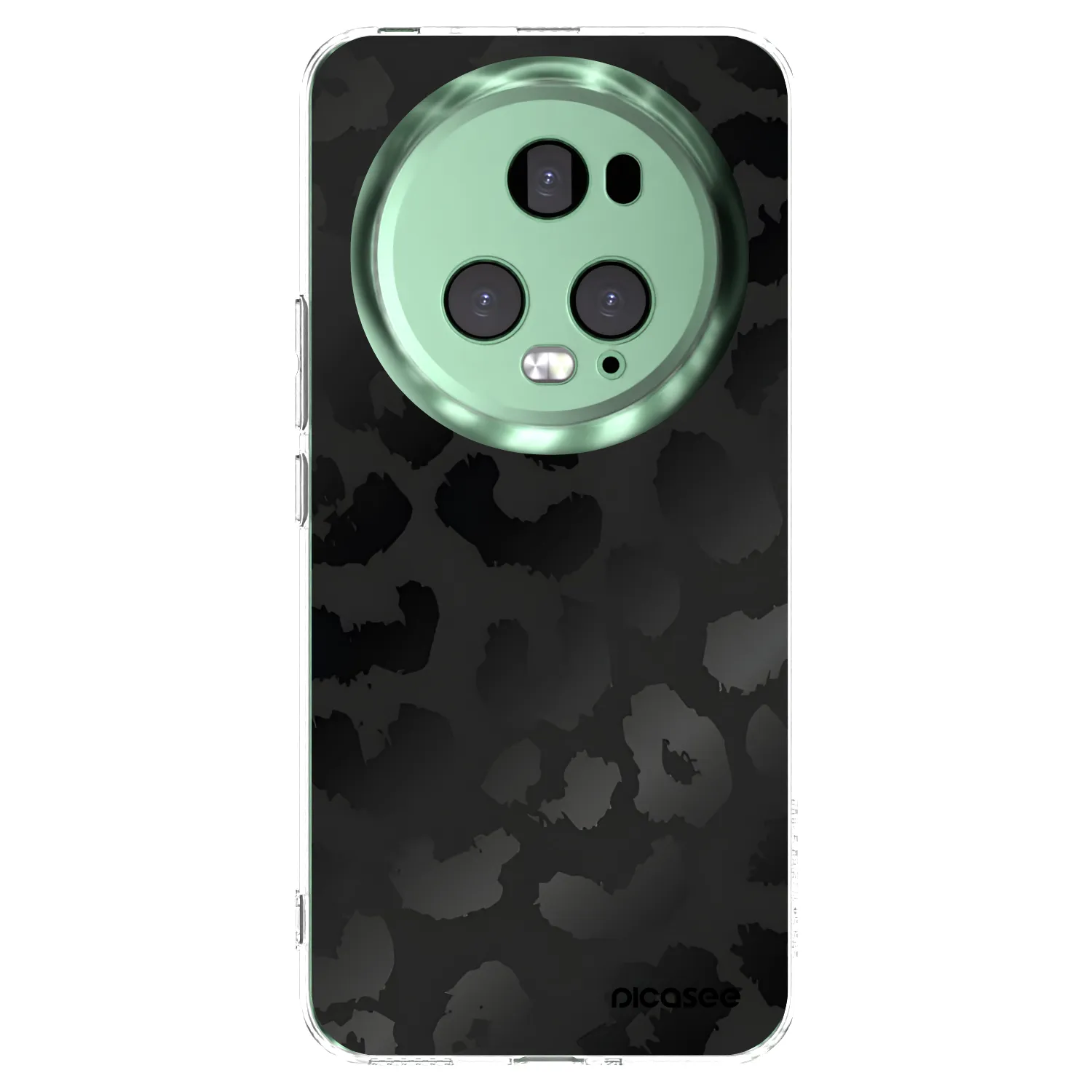Picasee átlátszó szilikon tok az alábbi mobiltelefonokra Honor Magic5 Pro - Midnight Leopard