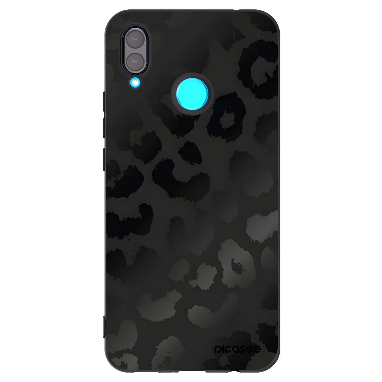Picasee fekete szilikon tok az alábbi mobiltelefonokra Huawei Nova 3i - Midnight Leopard