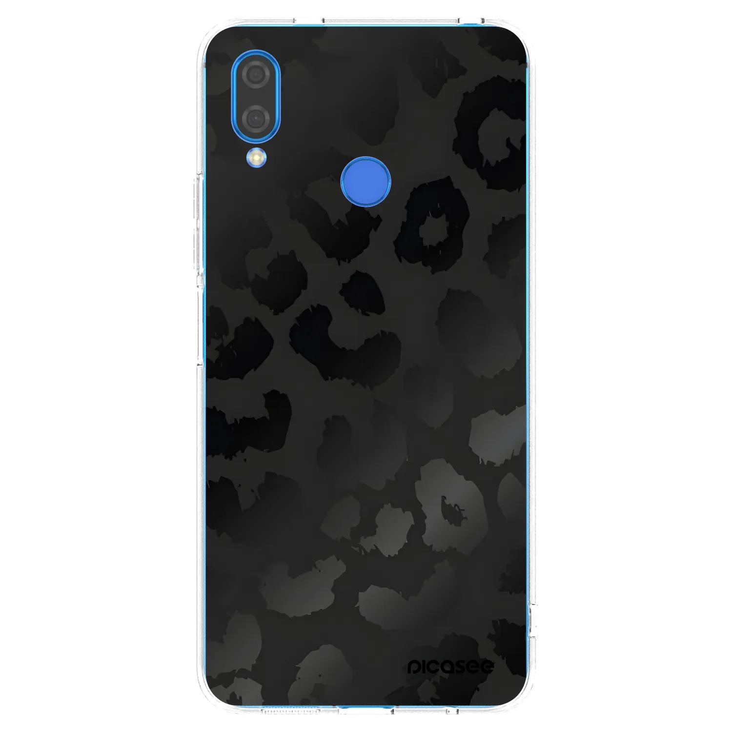 Picasee átlátszó szilikon tok az alábbi mobiltelefonokra Huawei Nova 3i - Midnight Leopard