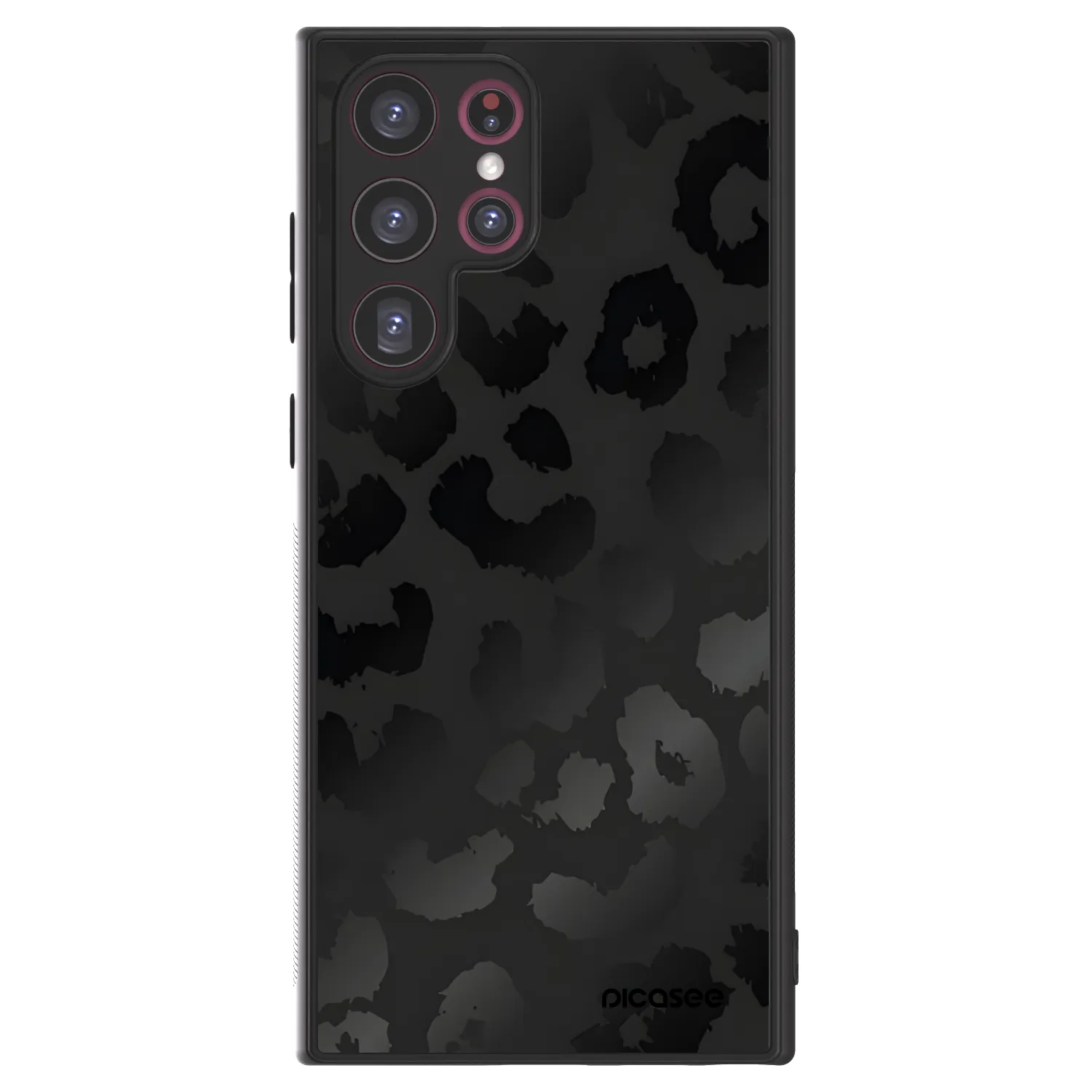 Picasee ULTIMATE CASE PowerShare Samsung Galaxy S22 Ultra 5G - készülékre - Midnight Leopard