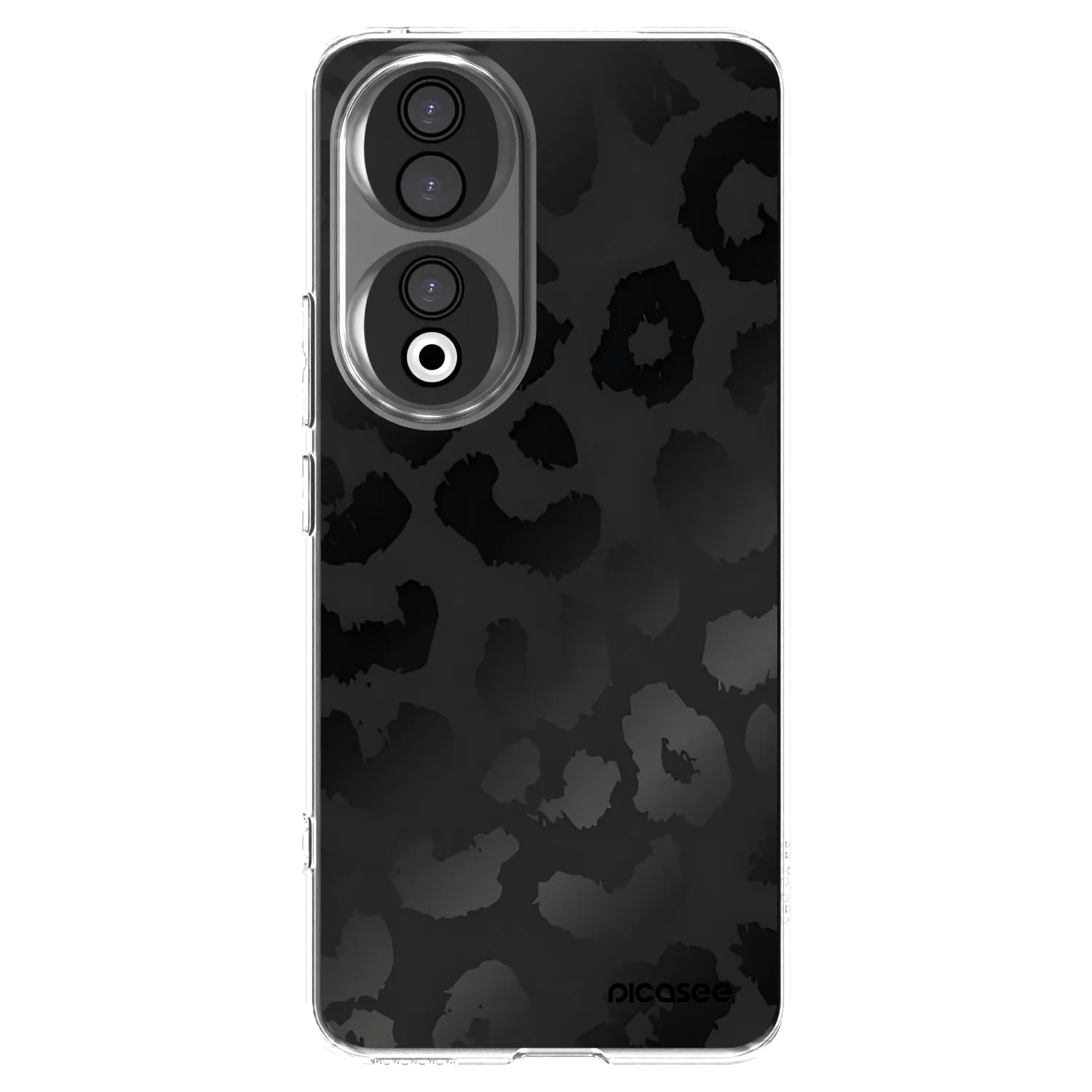 Picasee átlátszó szilikon tok az alábbi mobiltelefonokra Honor 90 5G - Midnight Leopard