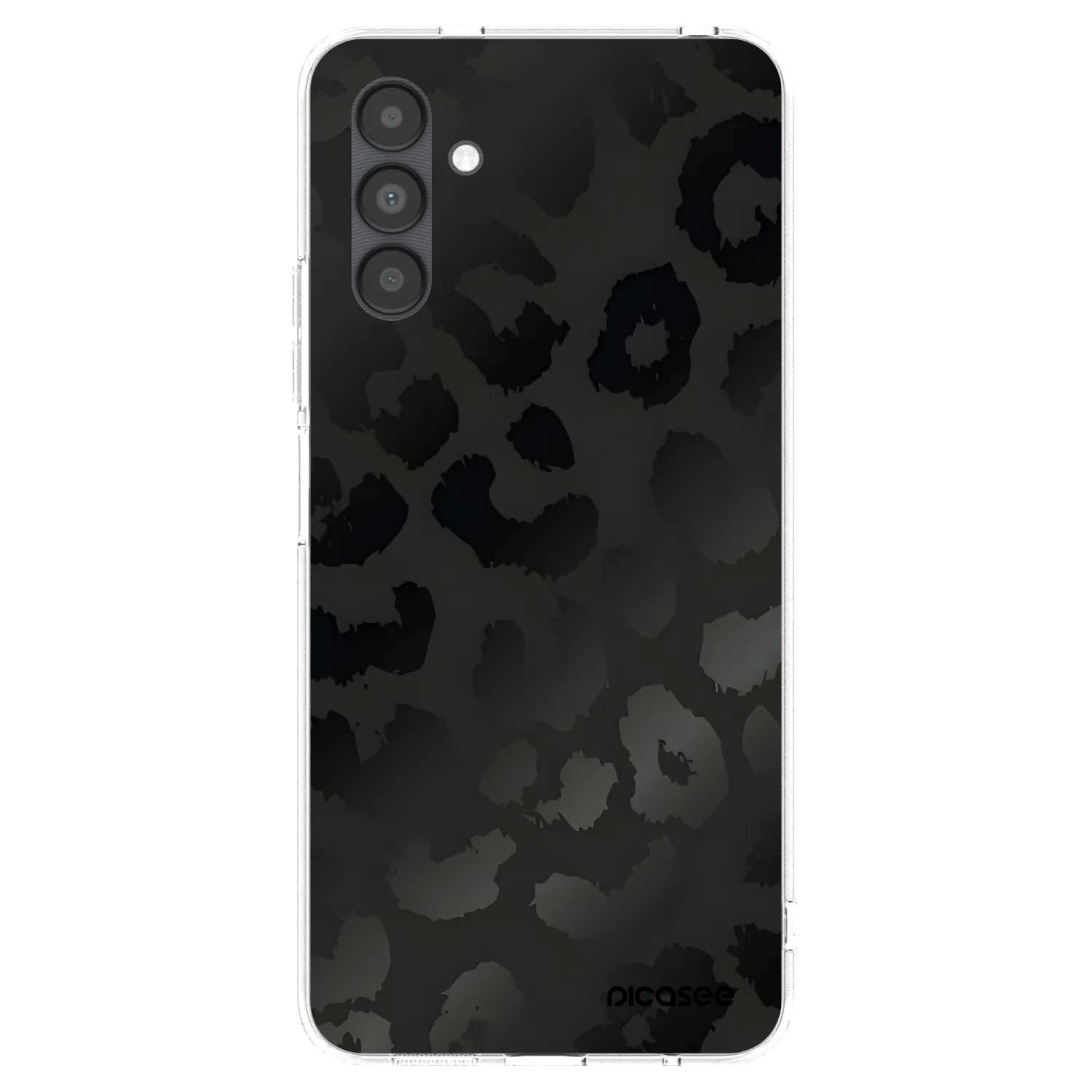 Picasee átlátszó szilikon tok az alábbi mobiltelefonokra Samsung Galaxy A04s A047F - Midnight Leopard