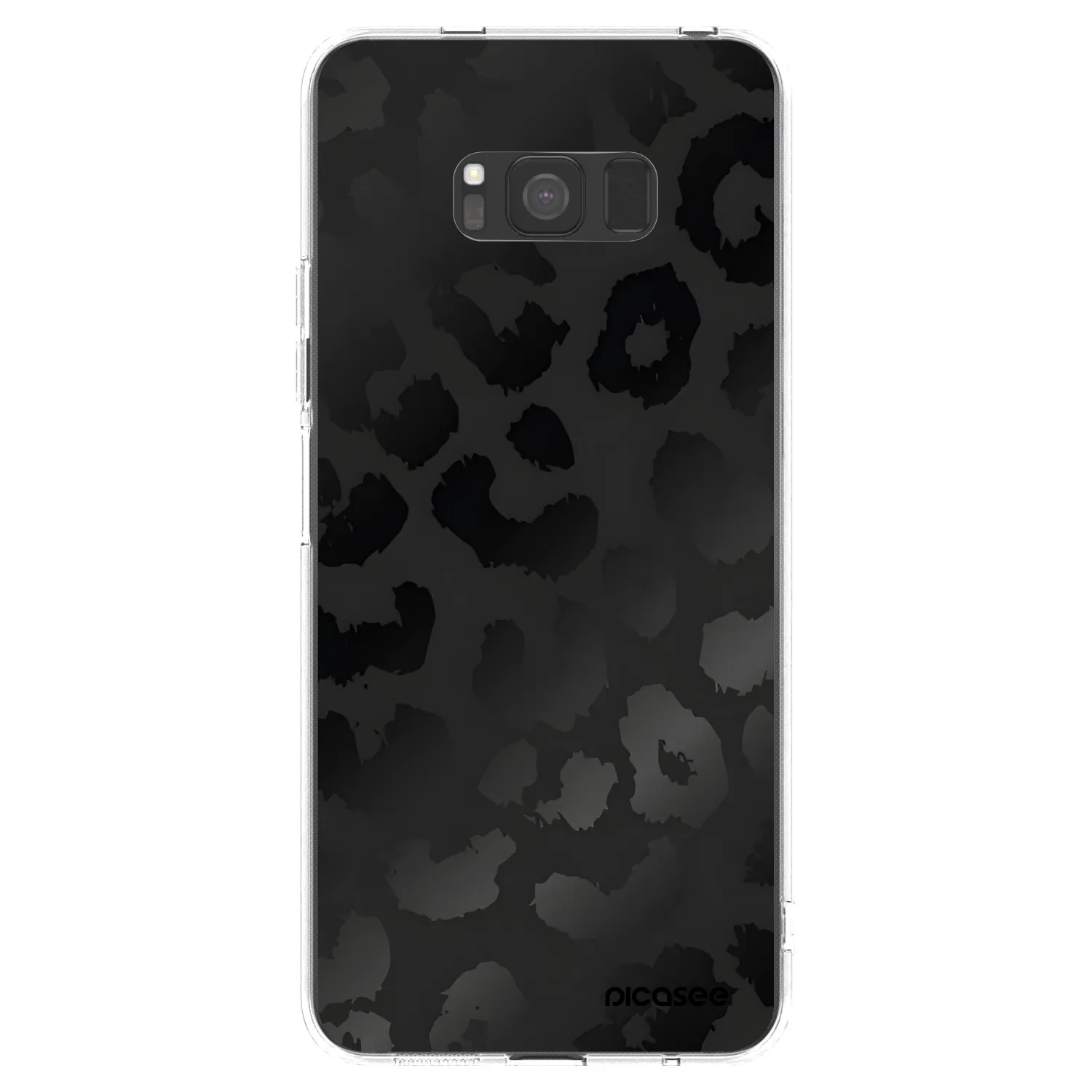 Picasee átlátszó szilikon tok az alábbi mobiltelefonokra Samsung Galaxy S8 G950F - Midnight Leopard