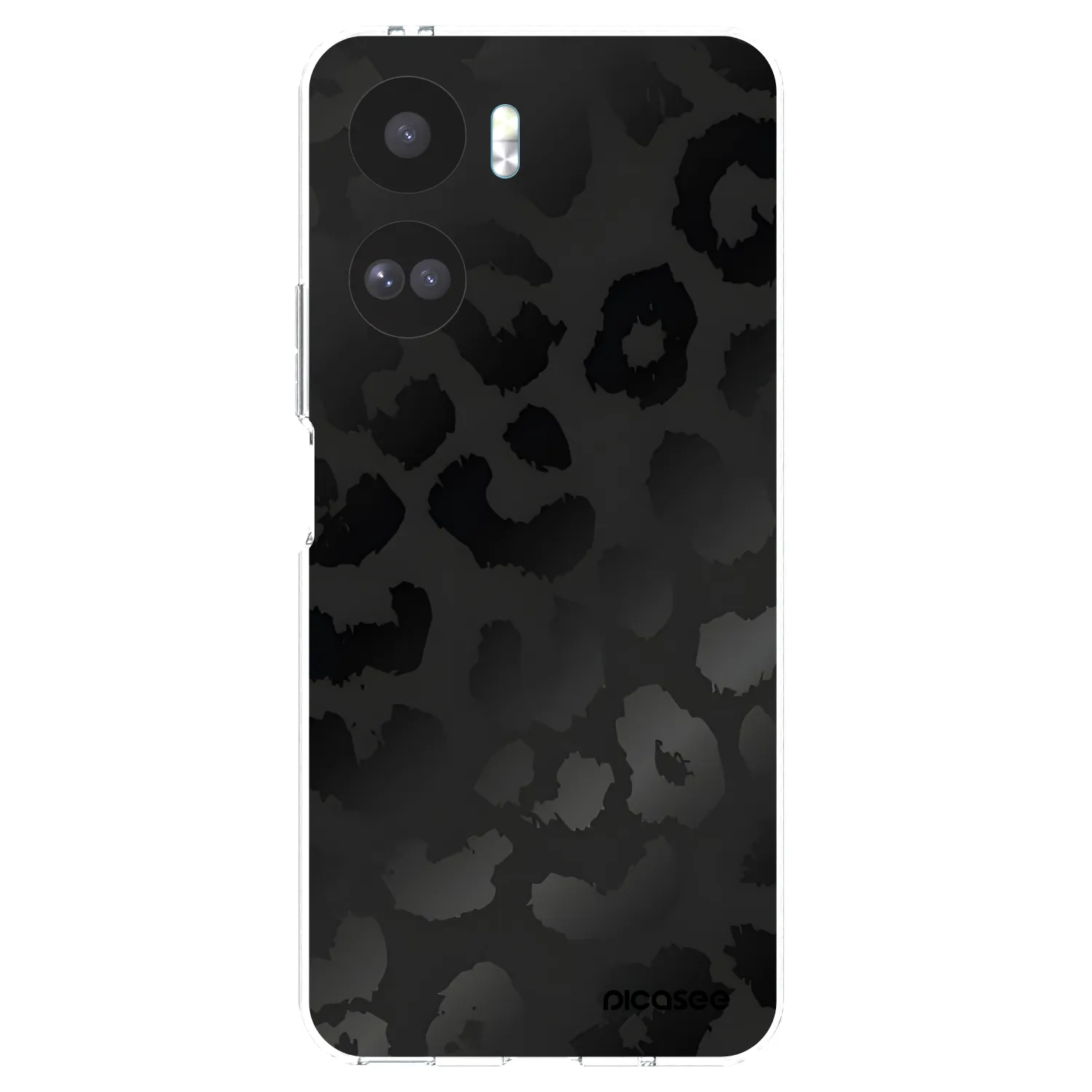Picasee átlátszó szilikon tok az alábbi mobiltelefonokra Honor 90 Lite 5G - Midnight Leopard