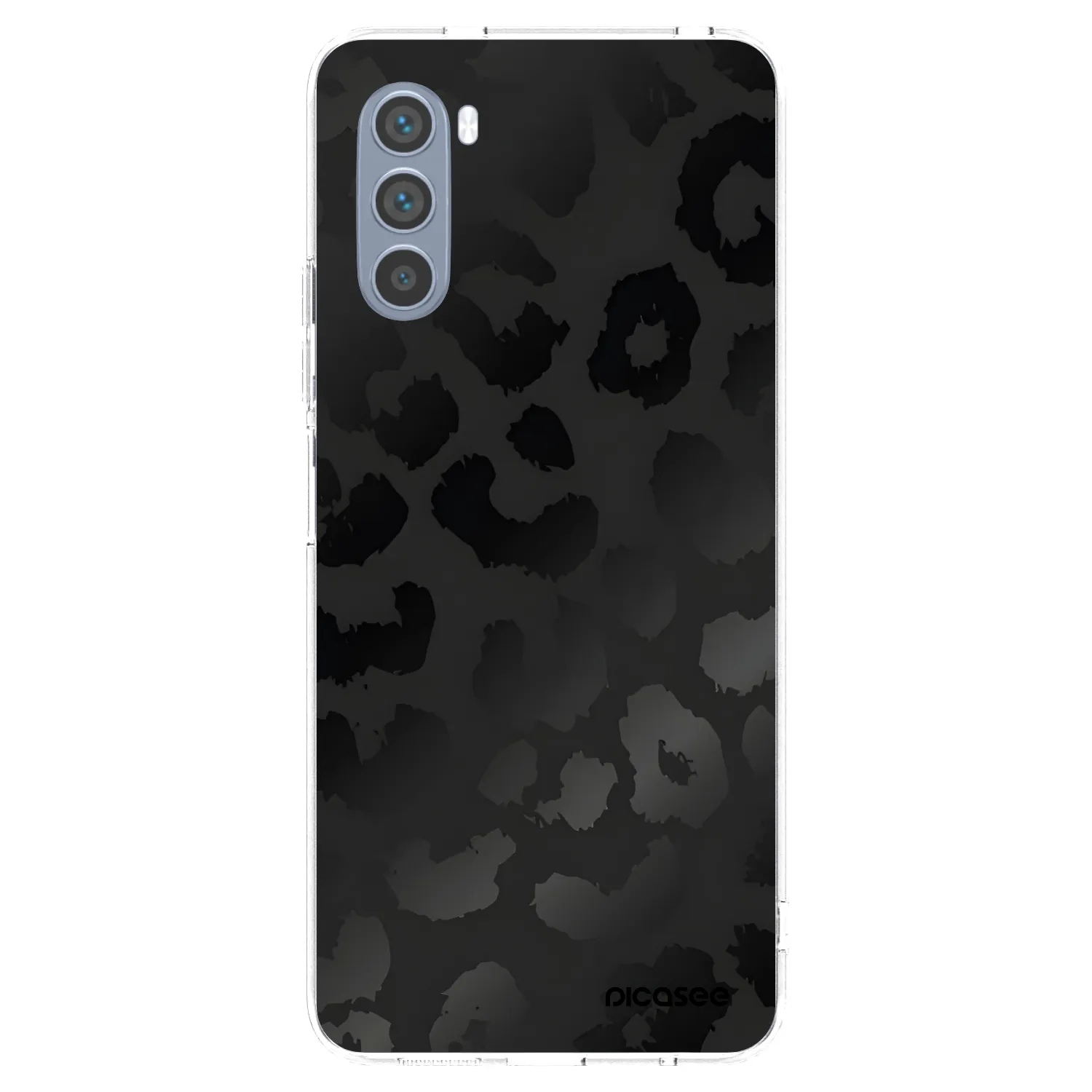 Picasee átlátszó szilikon tok az alábbi mobiltelefonokra Motorola Moto G62 - Midnight Leopard