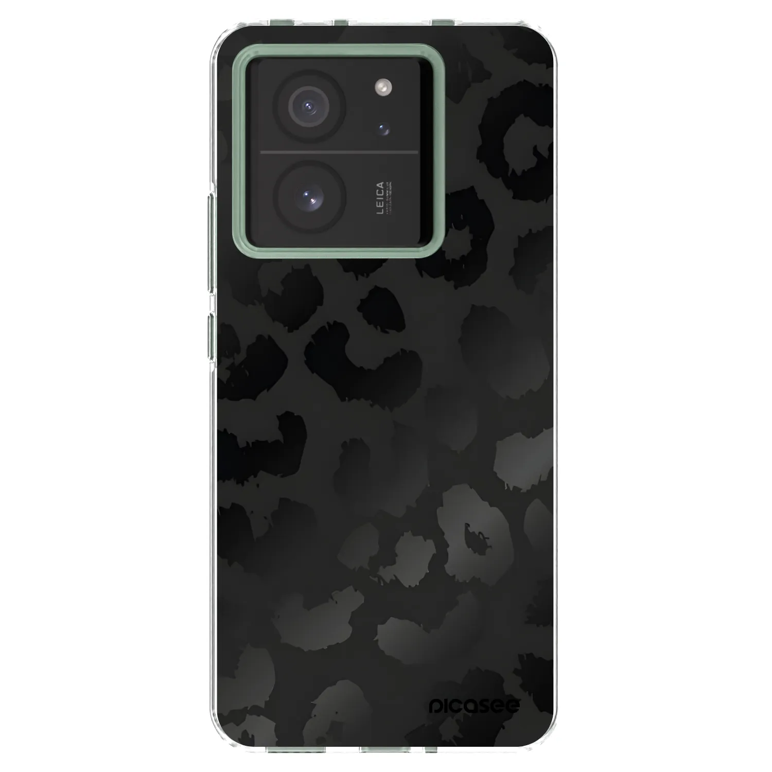Picasee átlátszó szilikon tok az alábbi mobiltelefonokra Xiaomi 13T Pro - Midnight Leopard