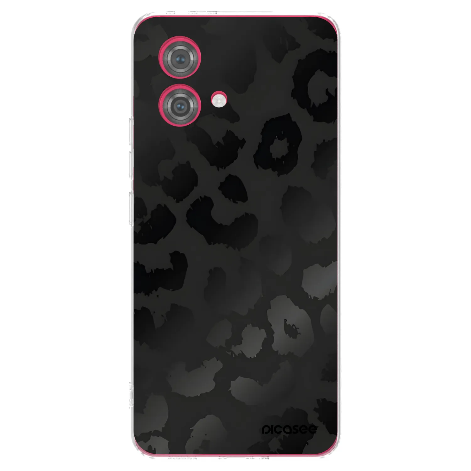 Picasee átlátszó szilikon tok az alábbi mobiltelefonokra Motorola Moto G84 5G - Midnight Leopard