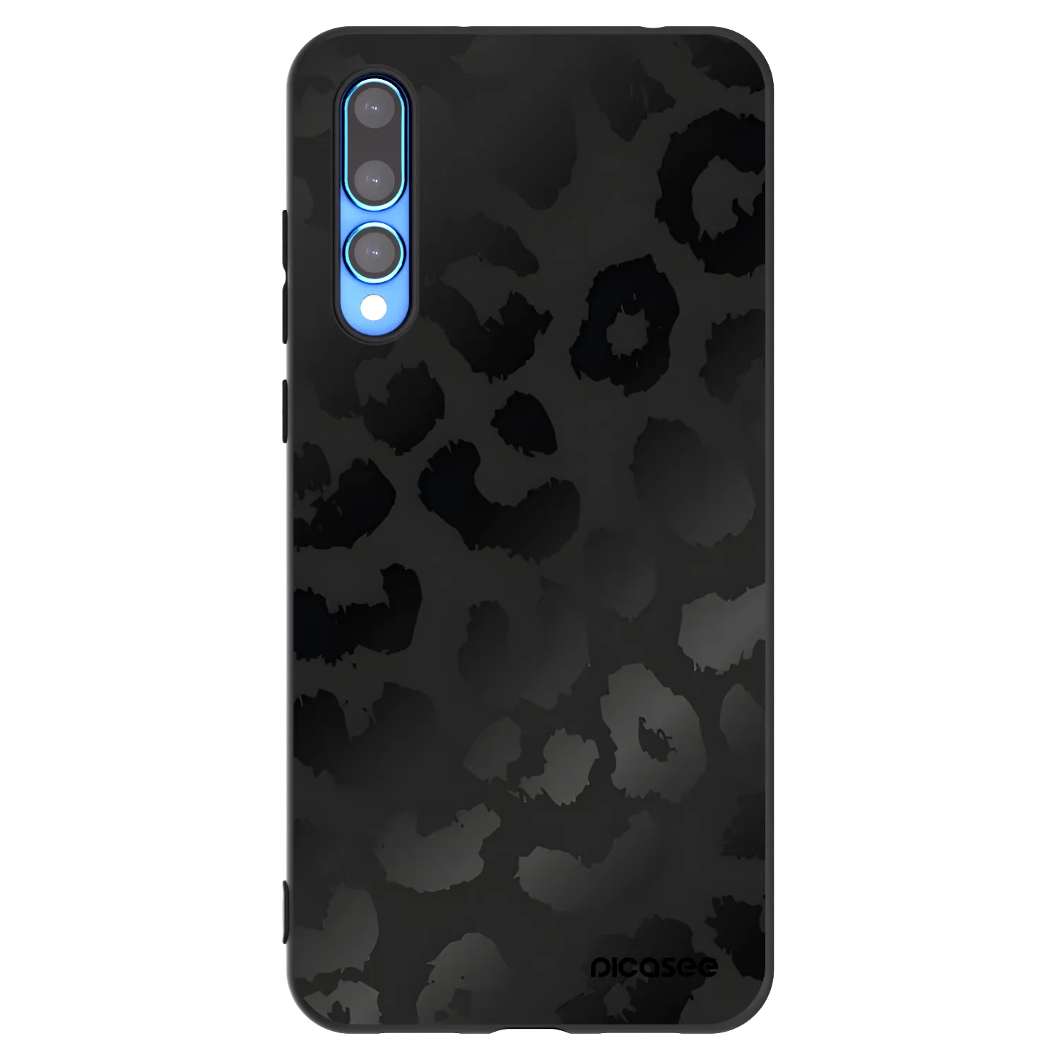 Picasee fekete szilikon tok az alábbi mobiltelefonokra Huawei P20 Pro - Midnight Leopard