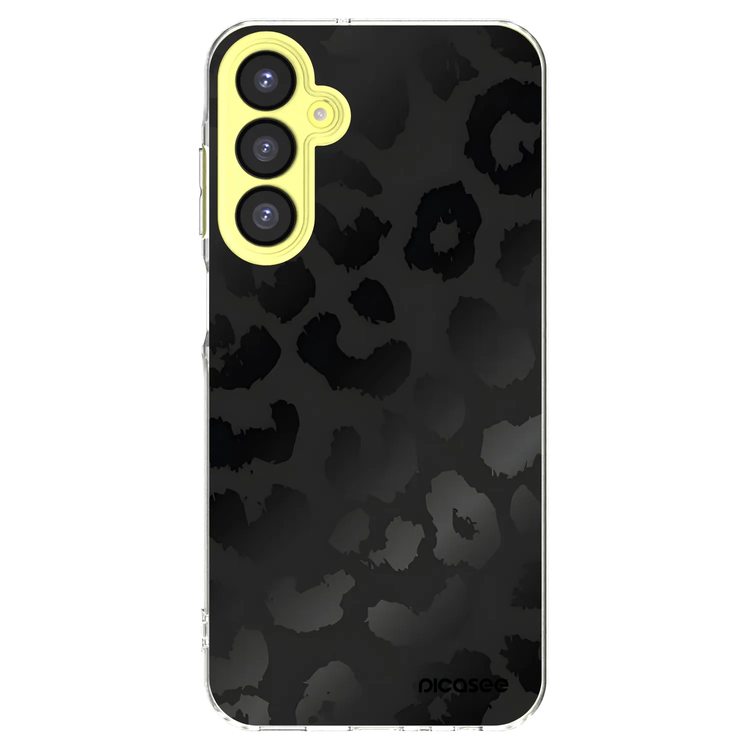 Picasee átlátszó szilikon tok az alábbi mobiltelefonokra Samsung Galaxy A25 A256B 5G - Midnight Leopard