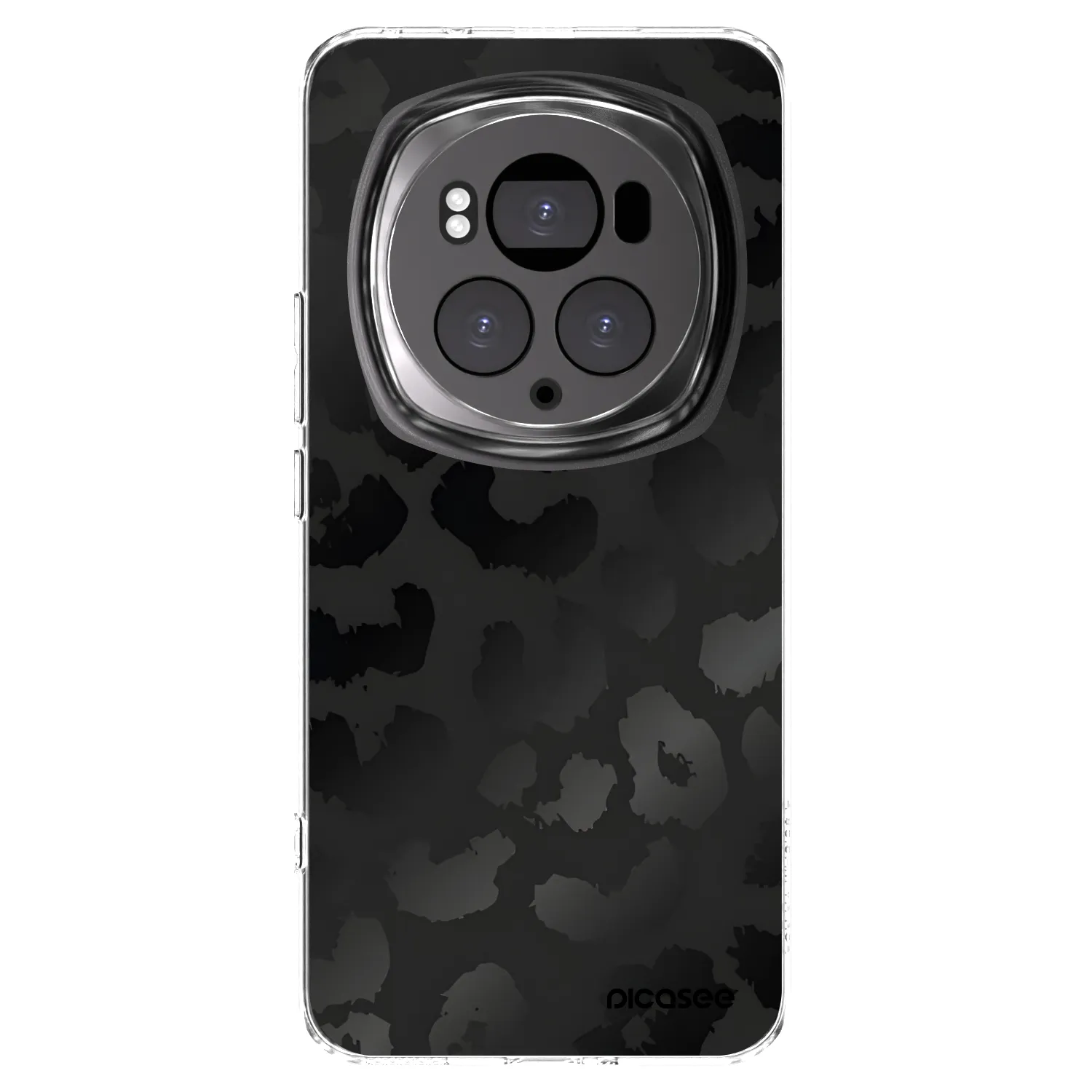 Picasee átlátszó szilikon tok az alábbi mobiltelefonokra Honor Magic6 Pro - Midnight Leopard