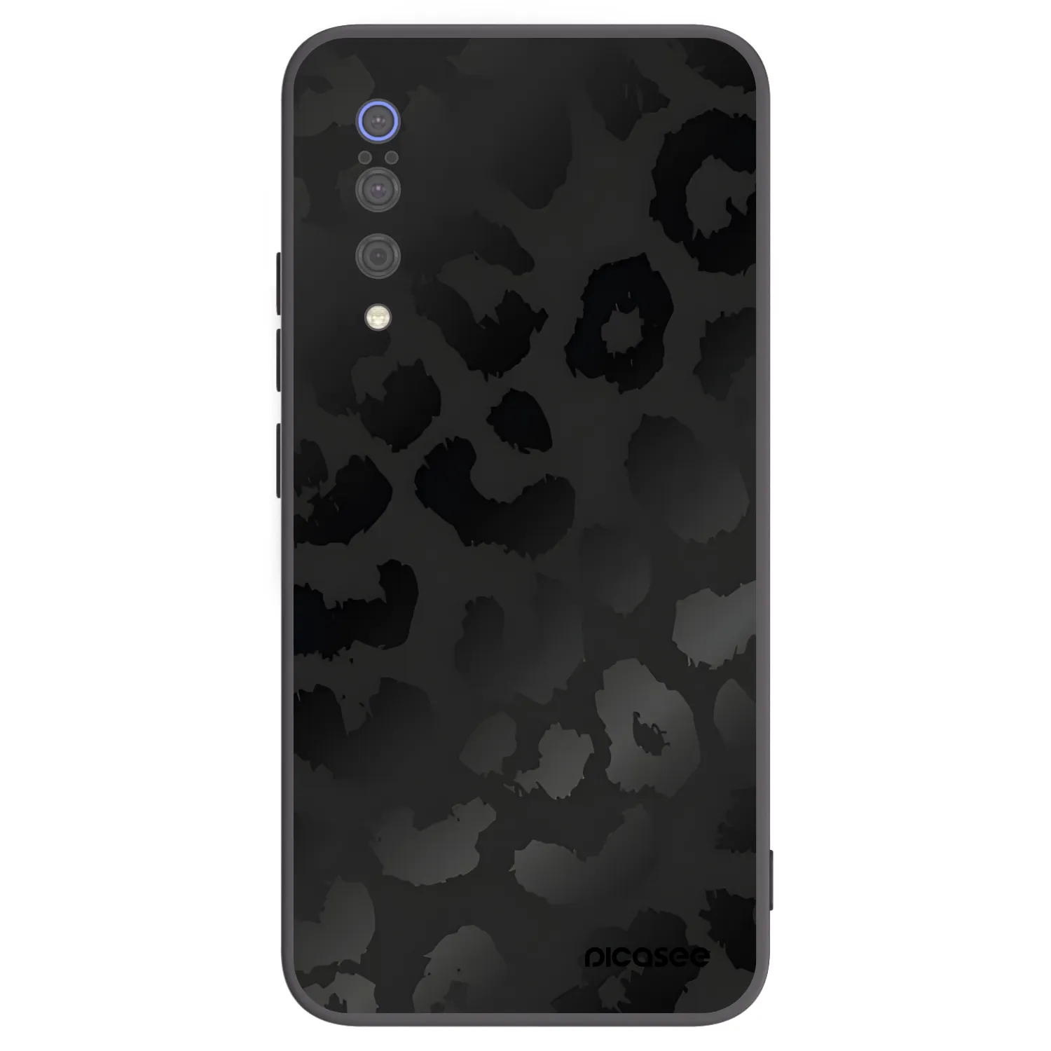 Picasee fekete szilikon tok az alábbi mobiltelefonokra Xiaomi Mi 9 - Midnight Leopard