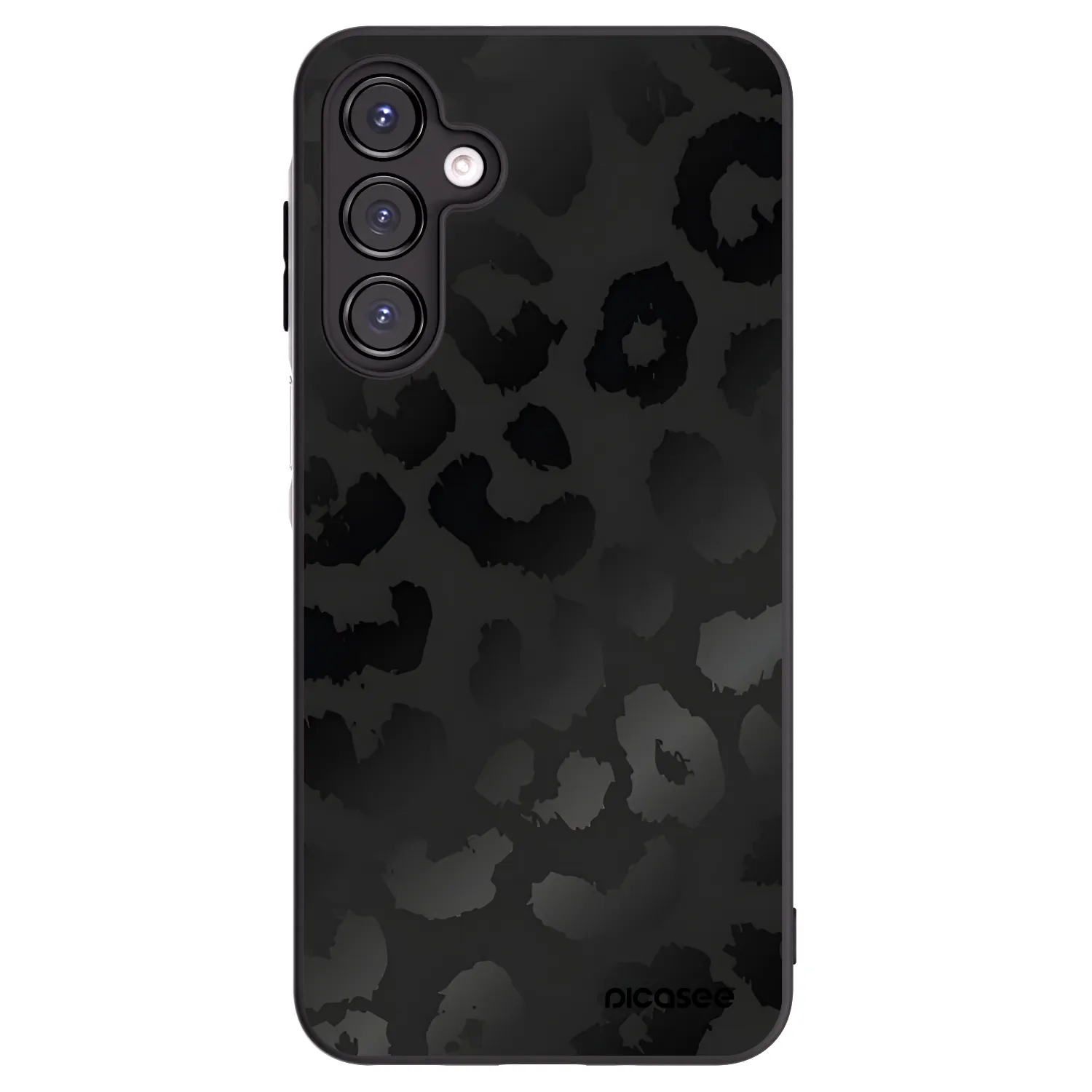 Picasee fekete szilikon tok az alábbi mobiltelefonokra Samsung Galaxy A16 5G - Midnight Leopard
