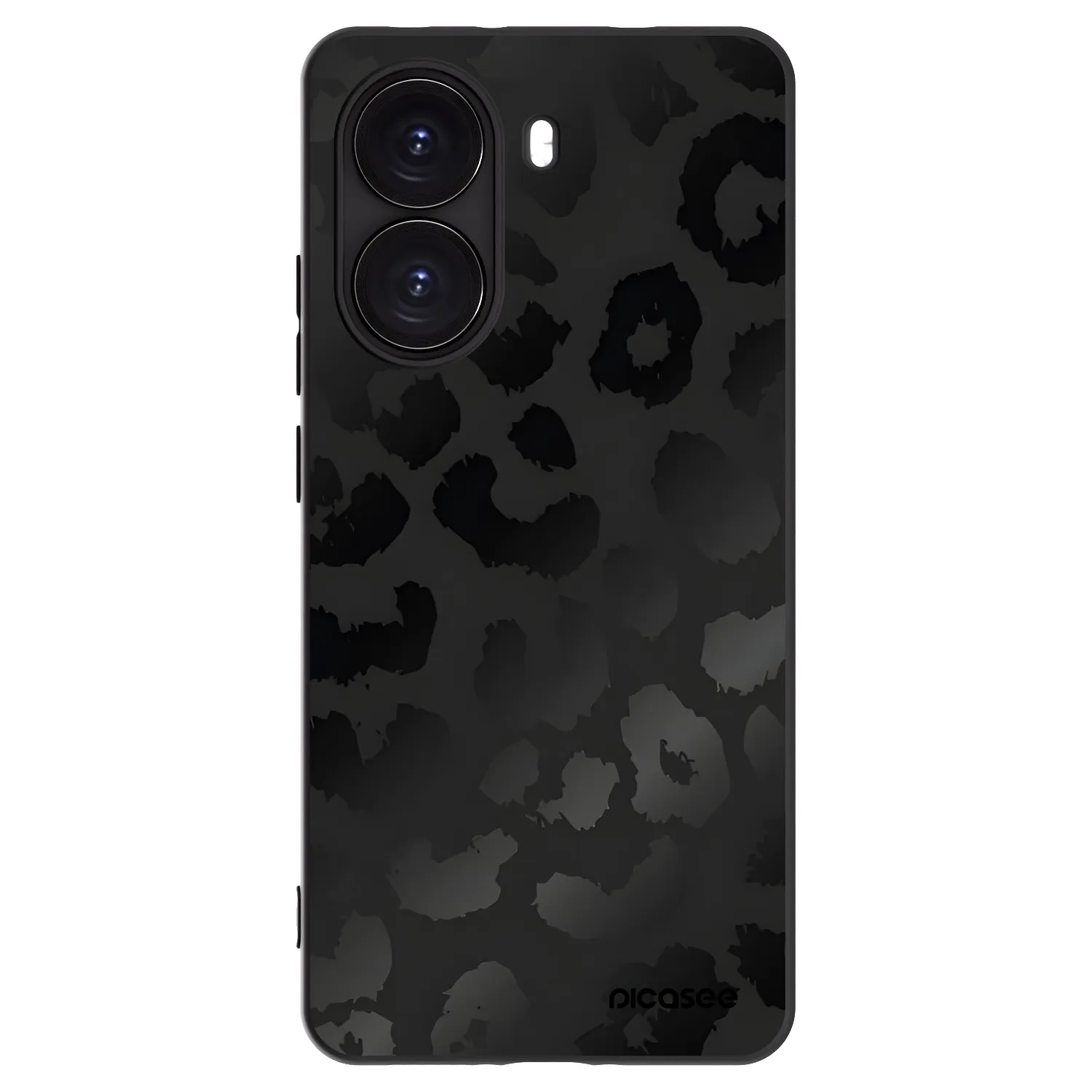 Picasee fekete szilikon tok az alábbi mobiltelefonokra Xiaomi Poco X7 Pro 5G - Midnight Leopard