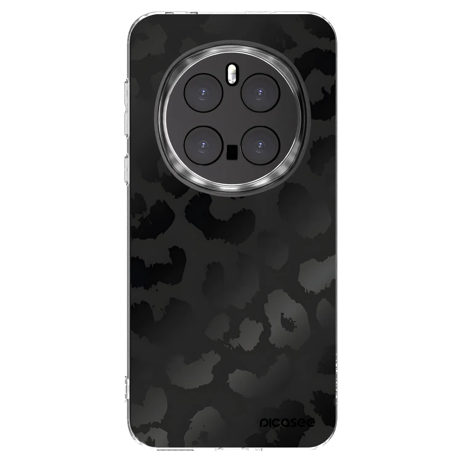Picasee átlátszó szilikon tok az alábbi mobiltelefonokra Honor Magic7 Pro 5G - Midnight Leopard