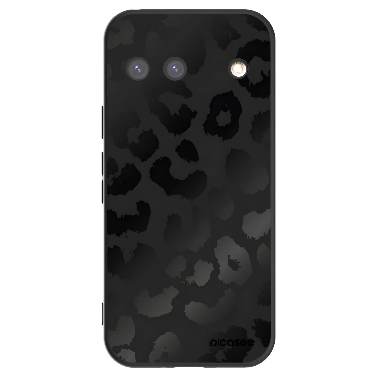 Picasee fekete szilikon tok az alábbi mobiltelefonokra Google Pixel 9 - Midnight Leopard