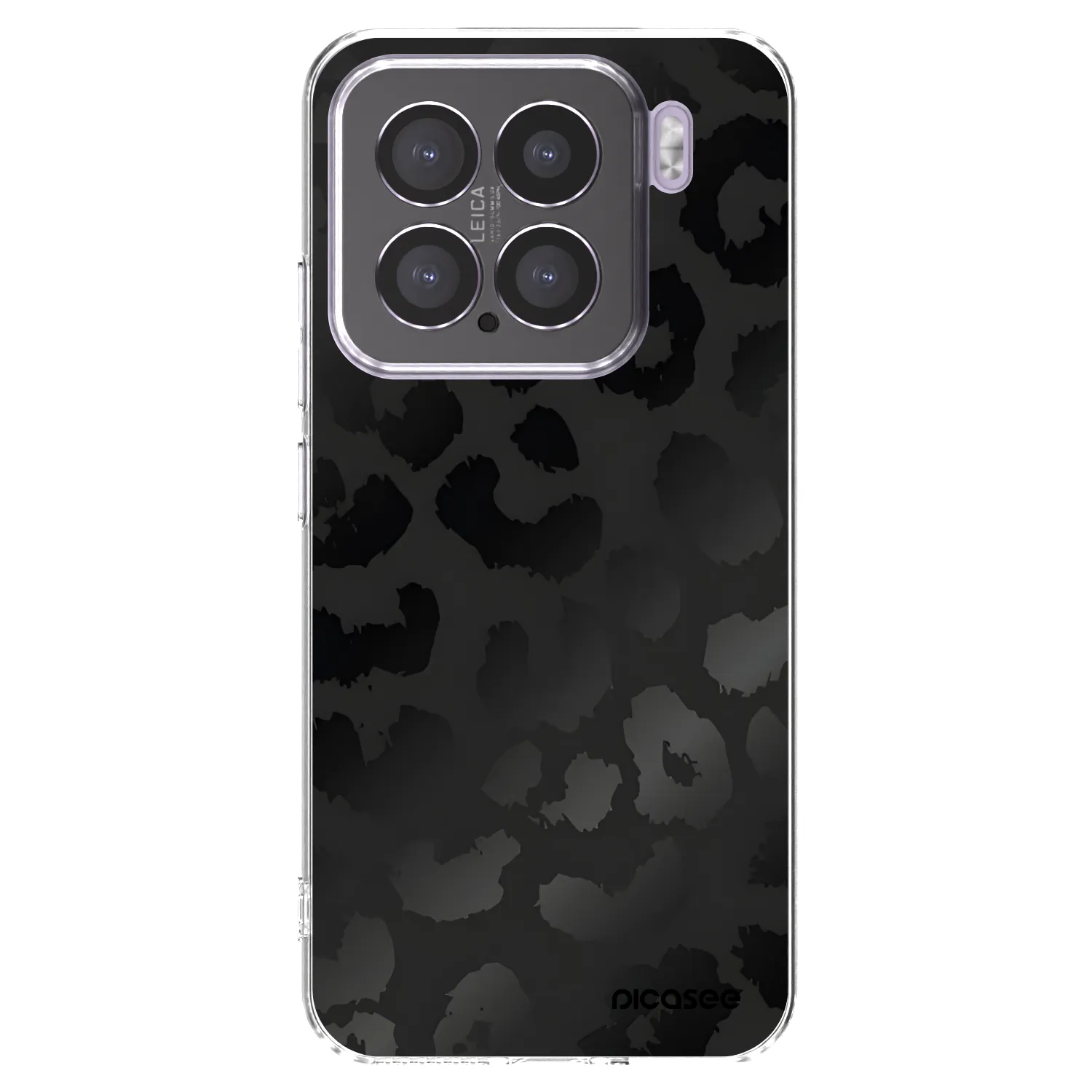 Picasee átlátszó szilikon tok az alábbi mobiltelefonokra Xiaomi 15 - Midnight Leopard