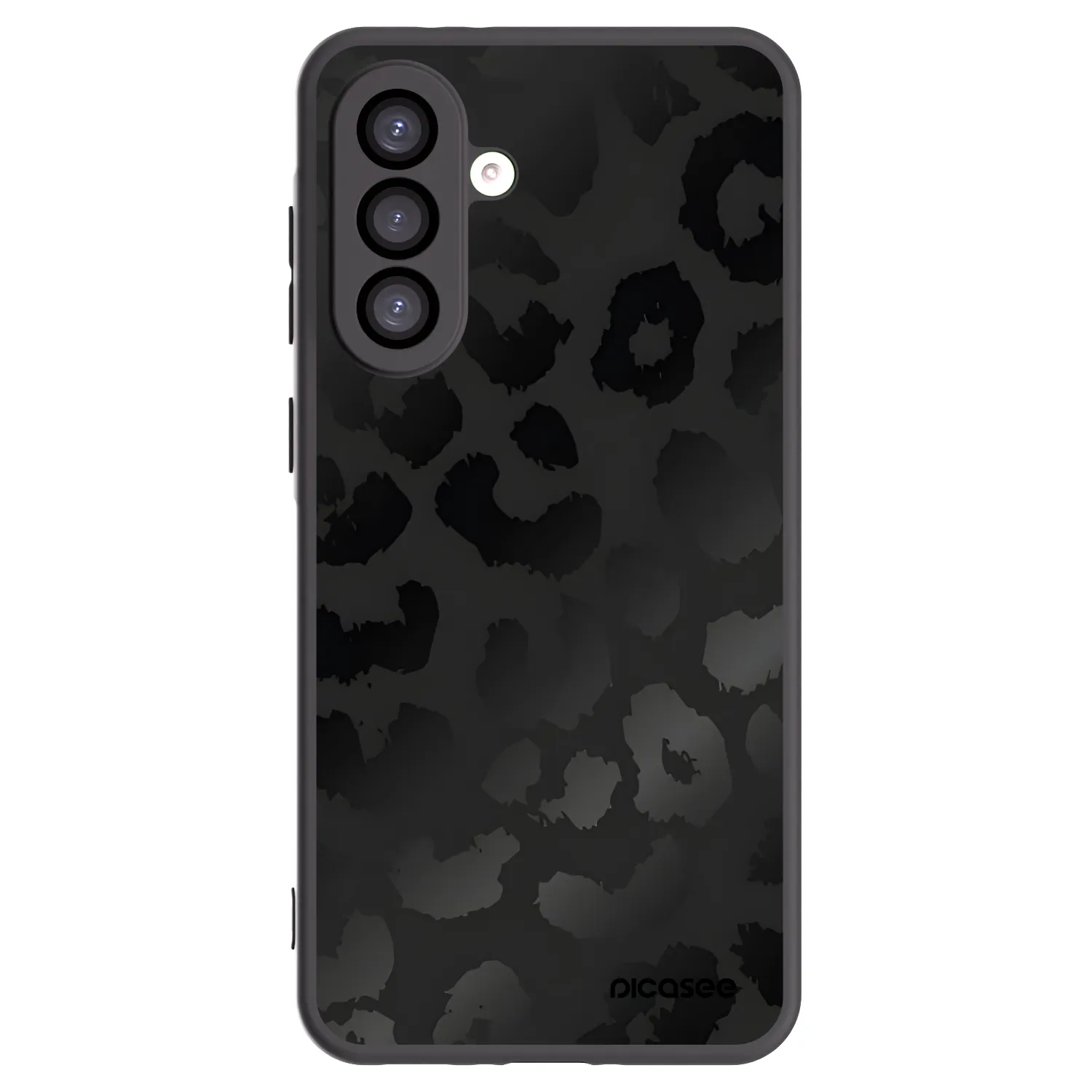Picasee fekete szilikon tok az alábbi mobiltelefonokra Samsung Galaxy A26 5G A266B - Midnight Leopard