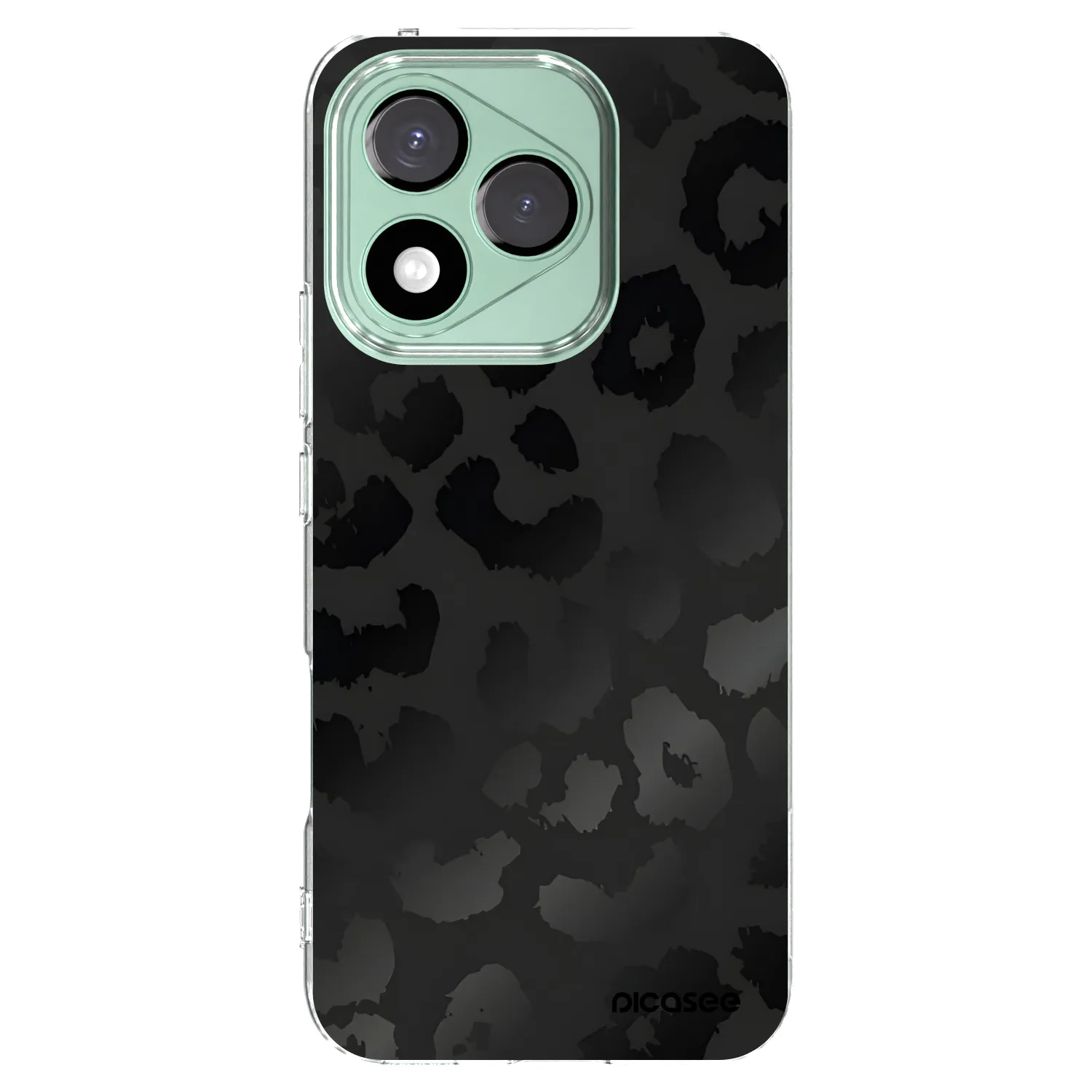 Picasee átlátszó szilikon tok az alábbi mobiltelefonokra Honor 400 Lite 5G - Midnight Leopard