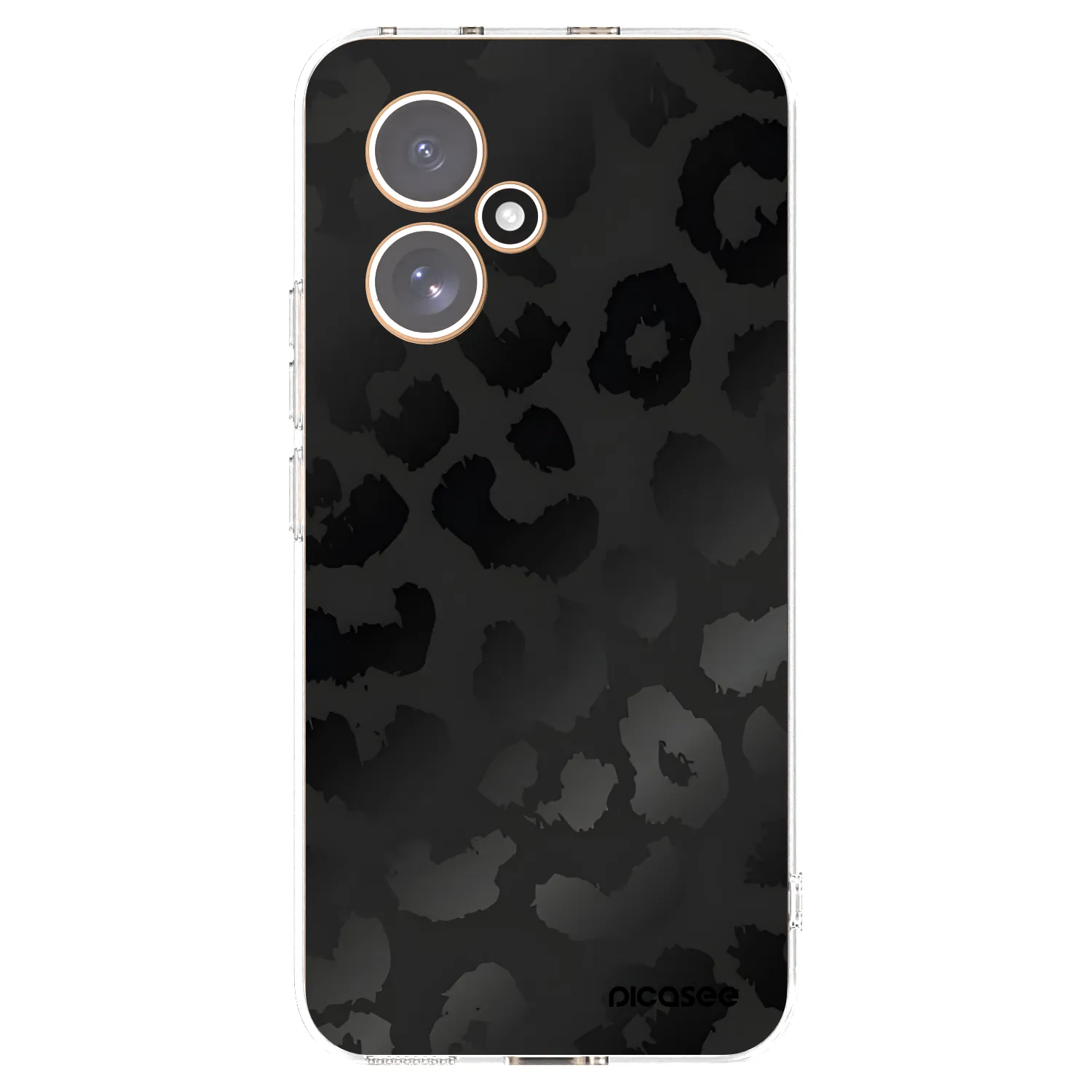 Picasee átlátszó szilikon tok az alábbi mobiltelefonokra Honor 400 5G - Midnight Leopard