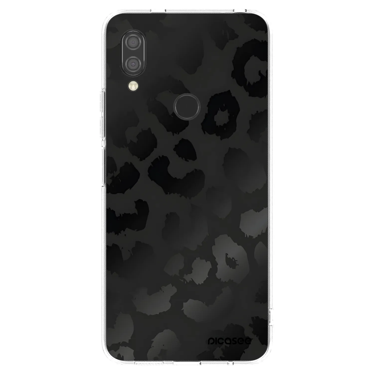 Picasee átlátszó szilikon tok az alábbi mobiltelefonokra Xiaomi Redmi 7 - Midnight Leopard
