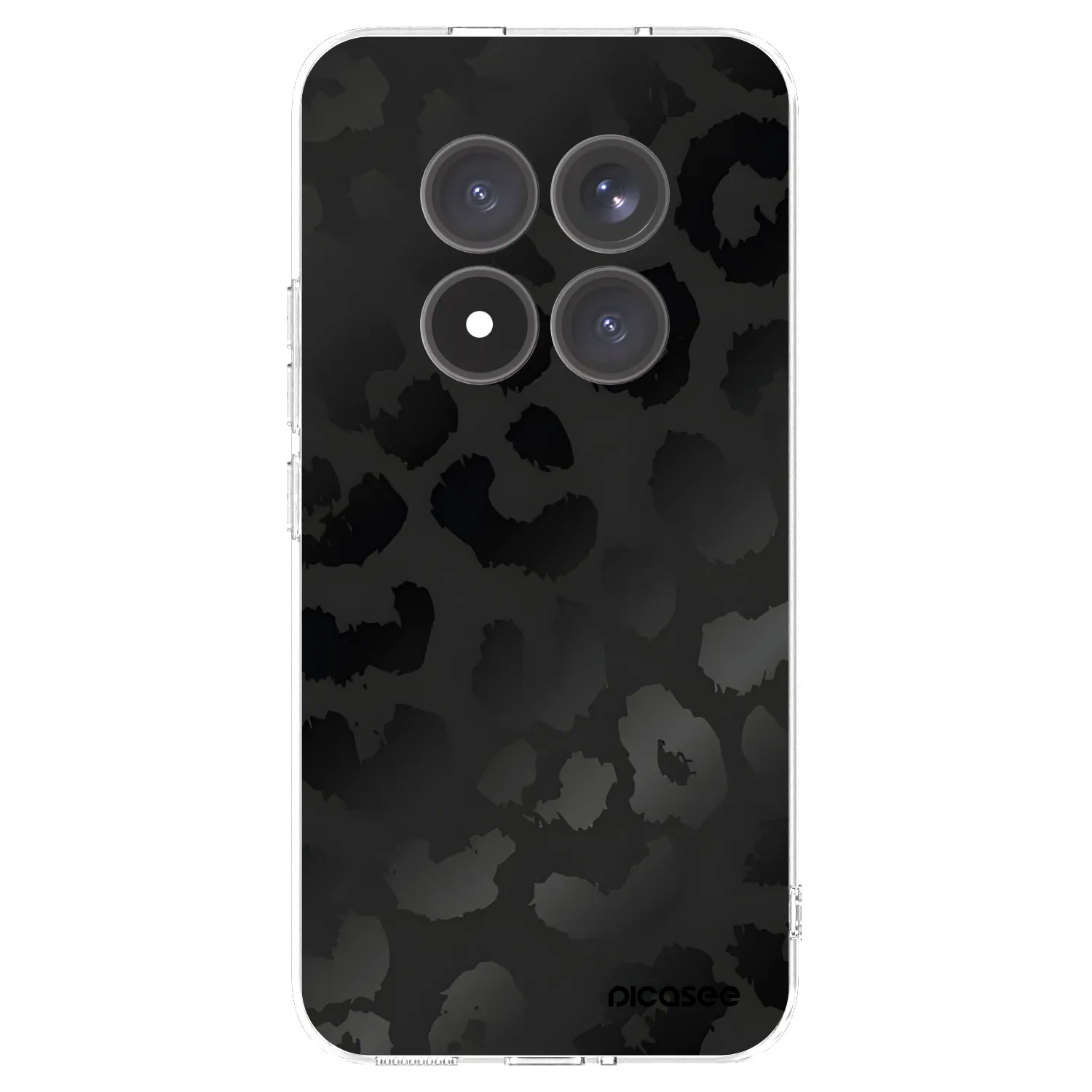 Picasee átlátszó szilikon tok az alábbi mobiltelefonokra Xiaomi Redmi Note 15 Pro+ - Midnight Leopard