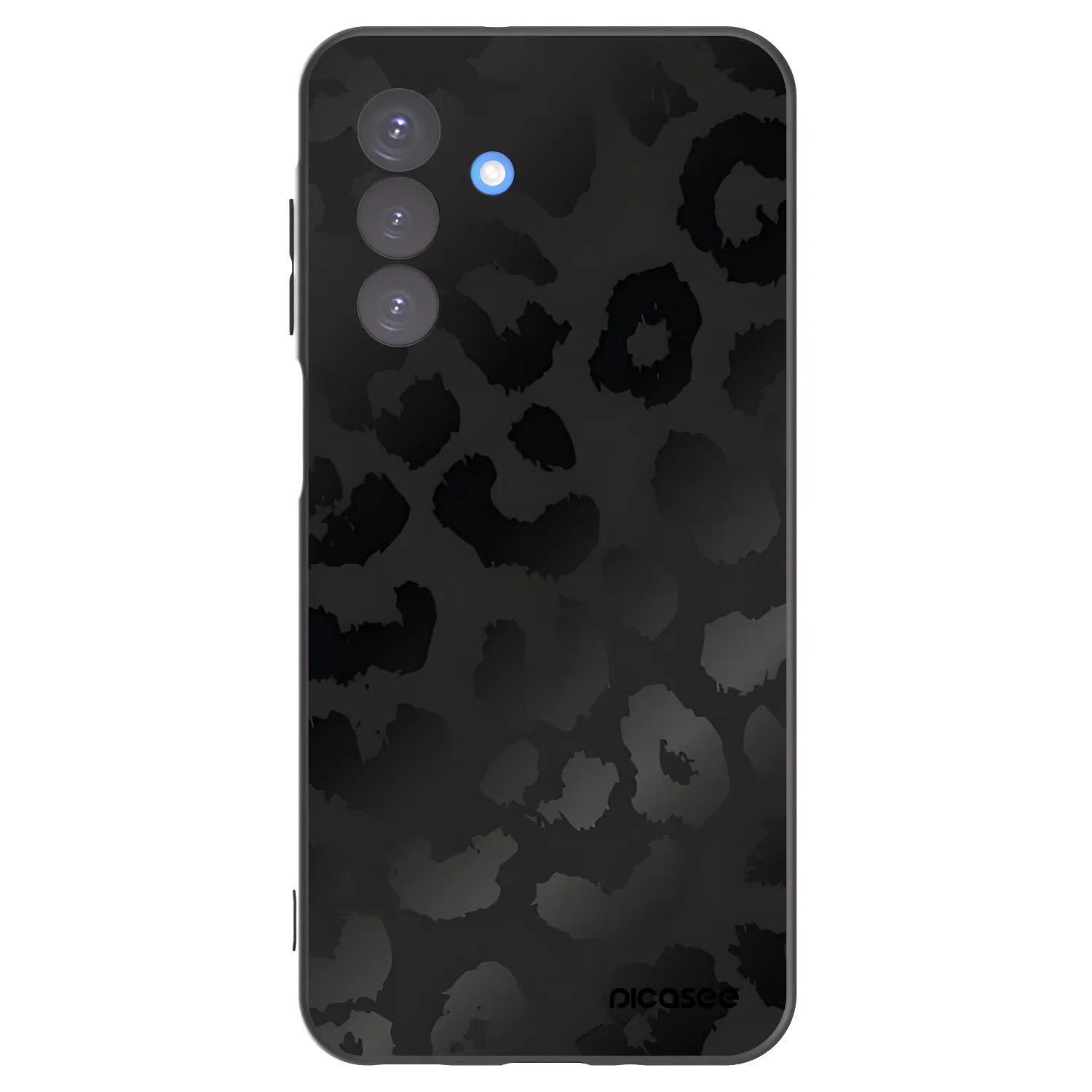 Picasee fekete szilikon tok az alábbi mobiltelefonokra Samsung Galaxy A17 5G - Midnight Leopard