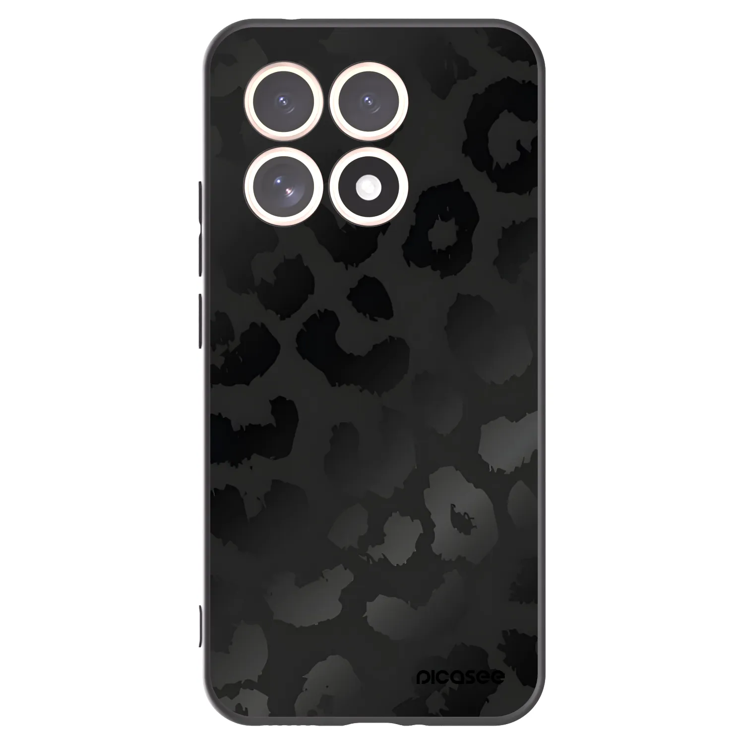 Picasee fekete szilikon tok az alábbi mobiltelefonokra Xiaomi 15T - Midnight Leopard