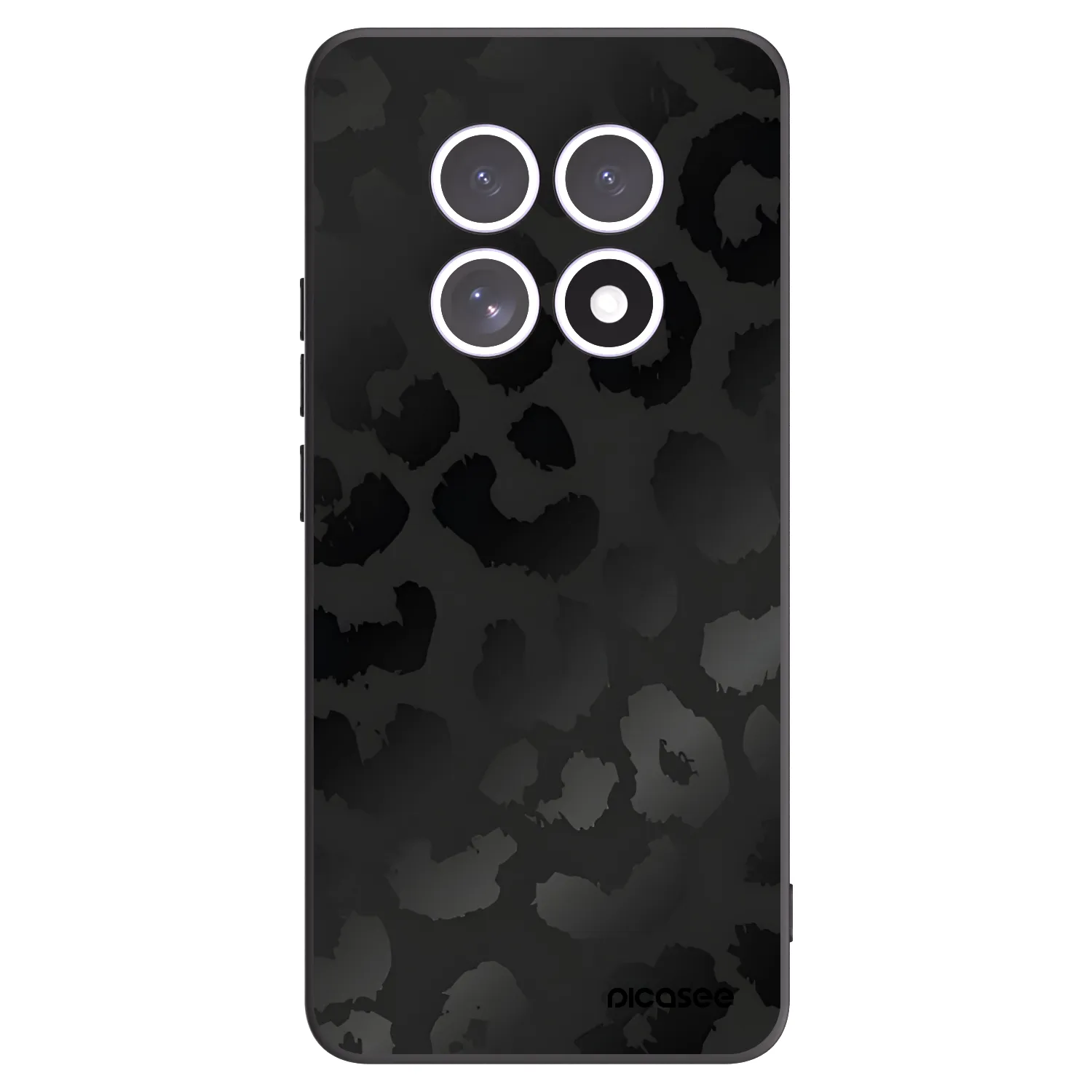 Picasee fekete szilikon tok az alábbi mobiltelefonokra Xiaomi Redmi Note 15 - Midnight Leopard