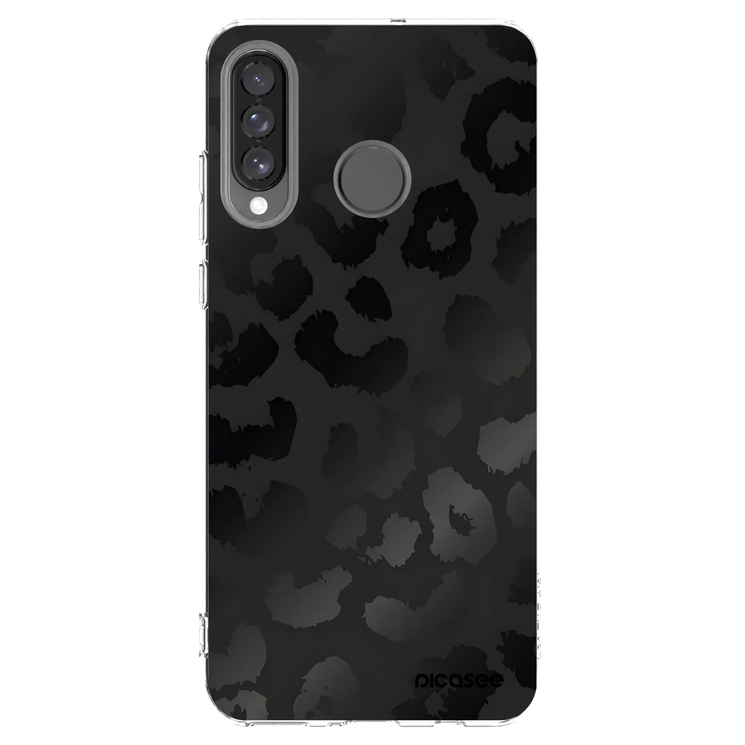 Picasee átlátszó szilikon tok az alábbi mobiltelefonokra Huawei P30 Lite - Midnight Leopard