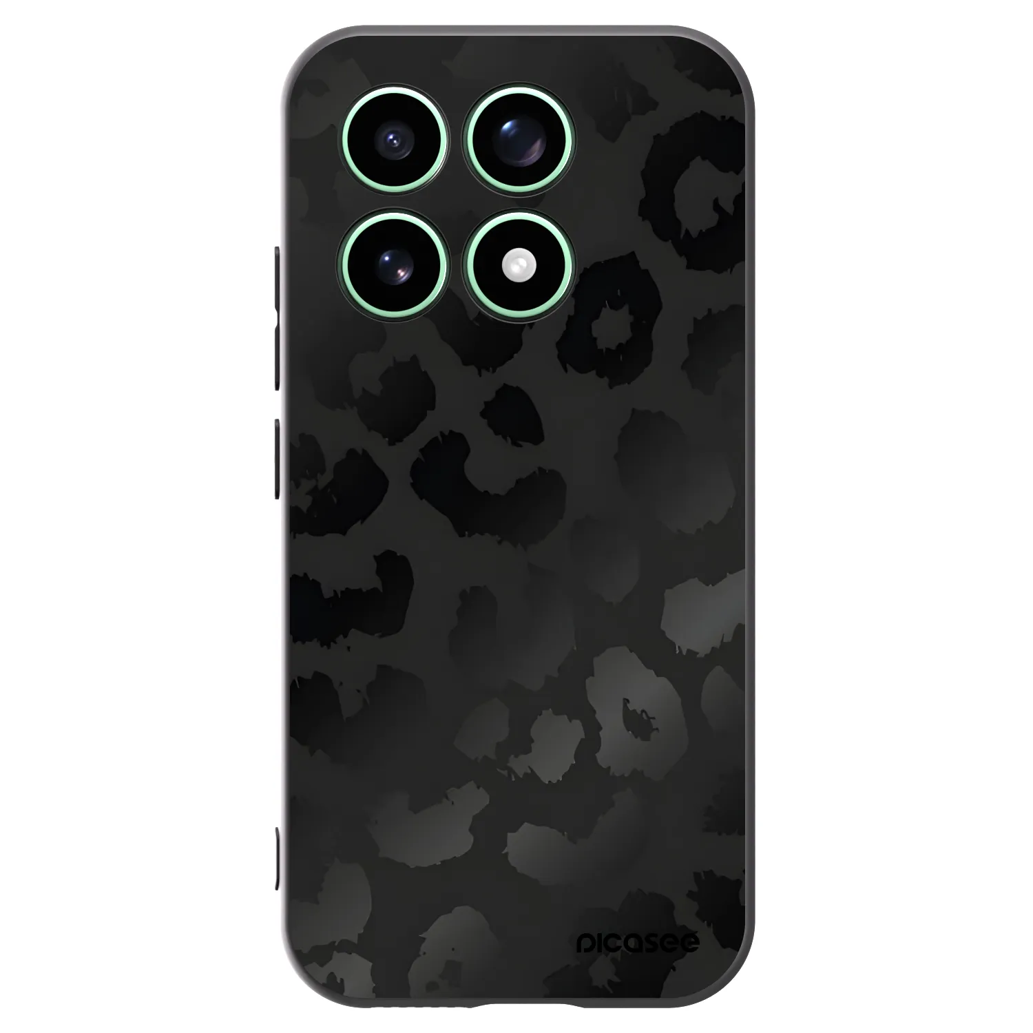 Picasee fekete szilikon tok az alábbi mobiltelefonokra Xiaomi 17 - Midnight Leopard