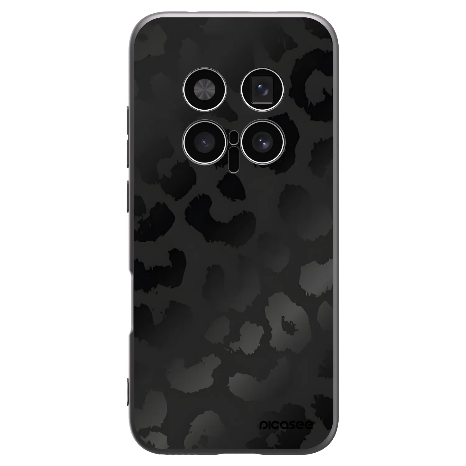 Picasee fekete szilikon tok az alábbi mobiltelefonokra Honor Magic8 Pro 5G - Midnight Leopard