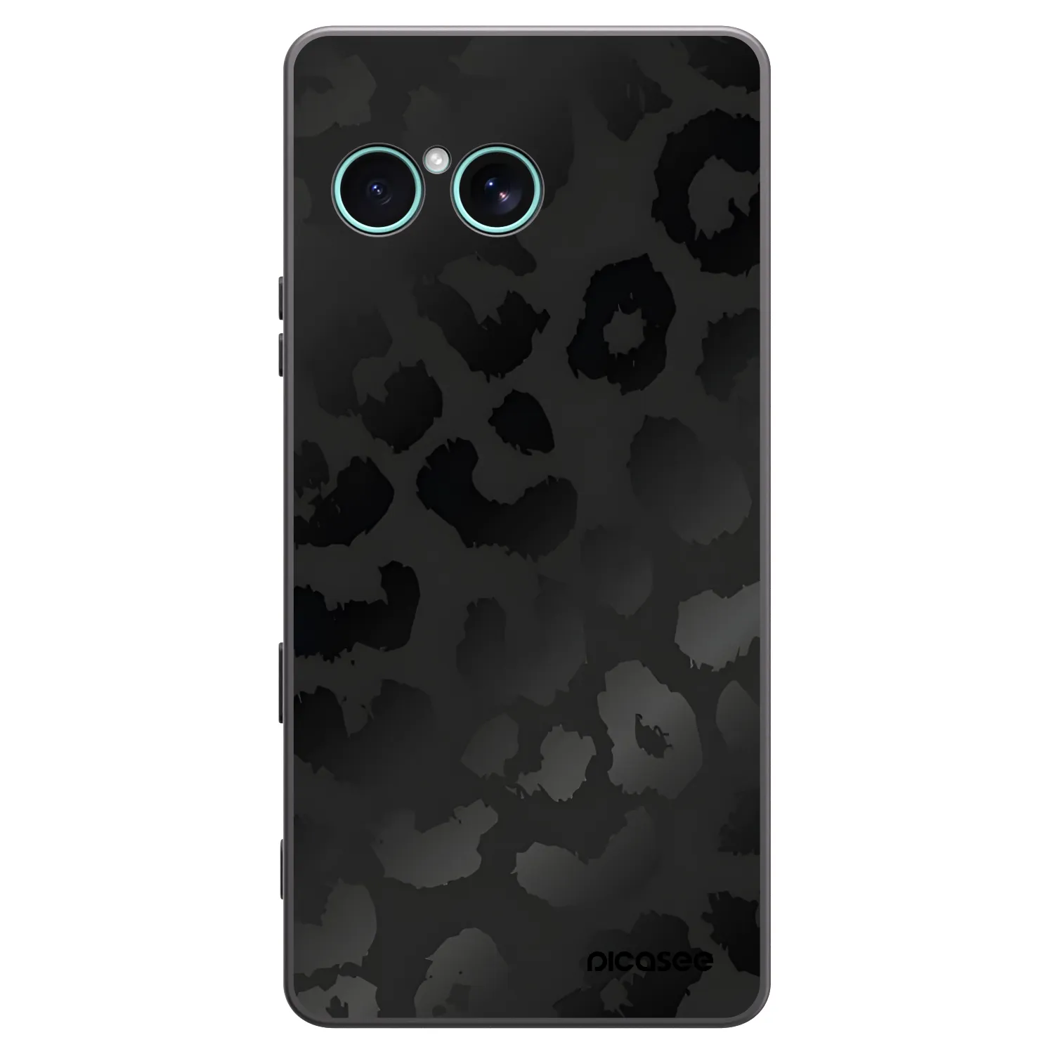 Picasee fekete szilikon tok az alábbi mobiltelefonokra Sony Xperia 10 VII - Midnight Leopard