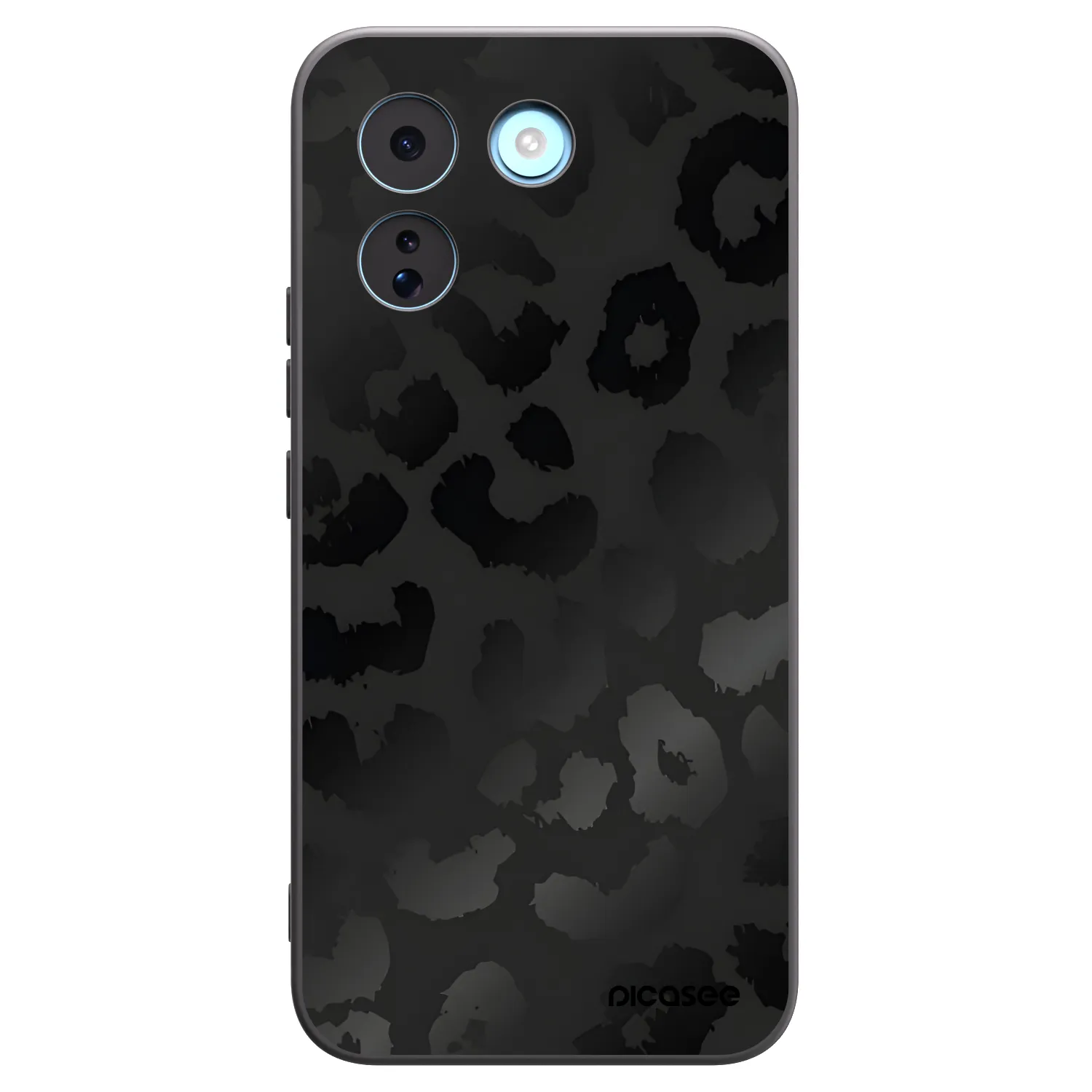 Picasee fekete szilikon tok az alábbi mobiltelefonokra Xiaomi Redmi Note 17 Pro MAX 5G - Midnight Leopard