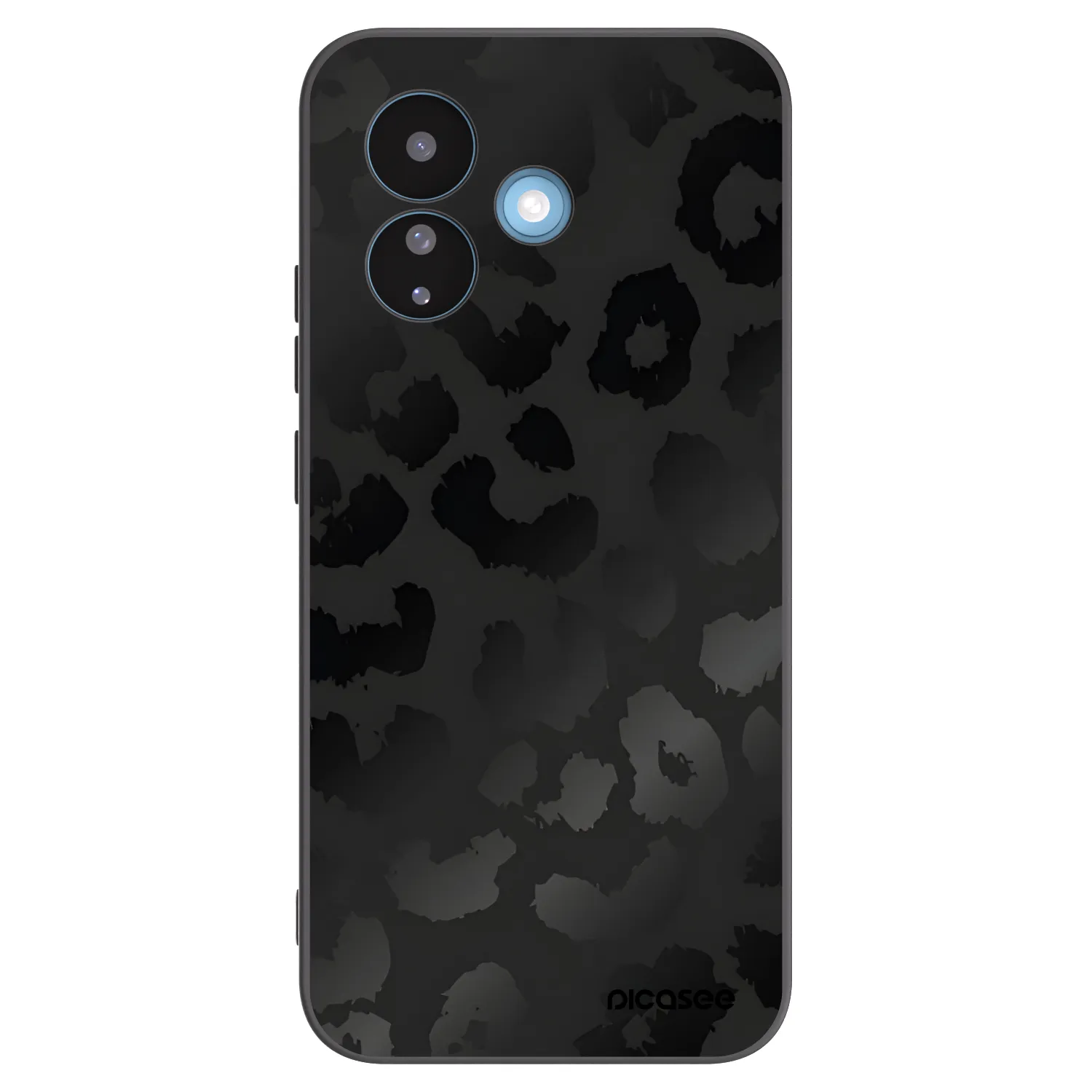Picasee fekete szilikon tok az alábbi mobiltelefonokra Xiaomi Redmi Note 17 Pro 5G - Midnight Leopard