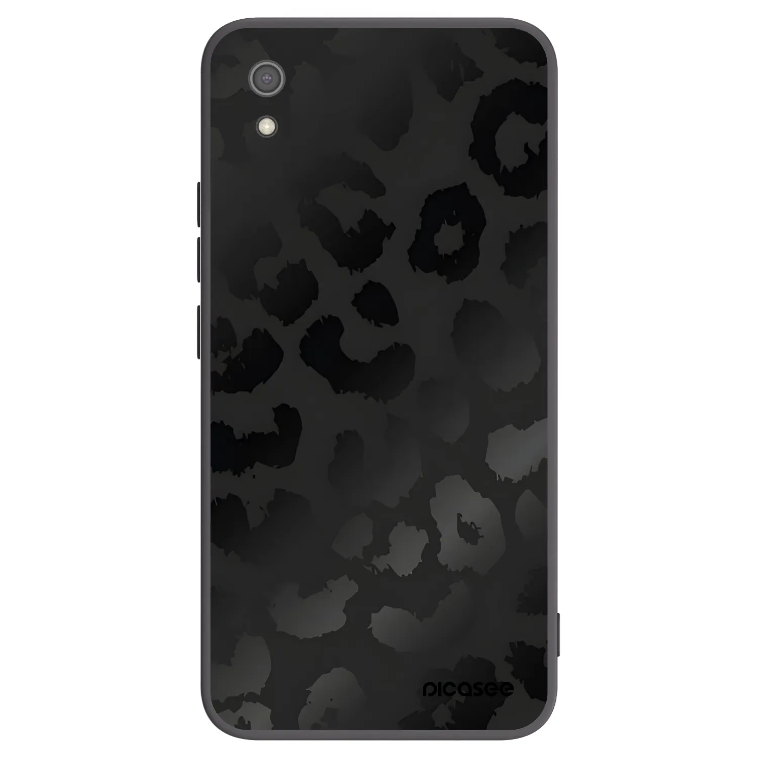 Picasee fekete szilikon tok az alábbi mobiltelefonokra Xiaomi Redmi 7A - Midnight Leopard