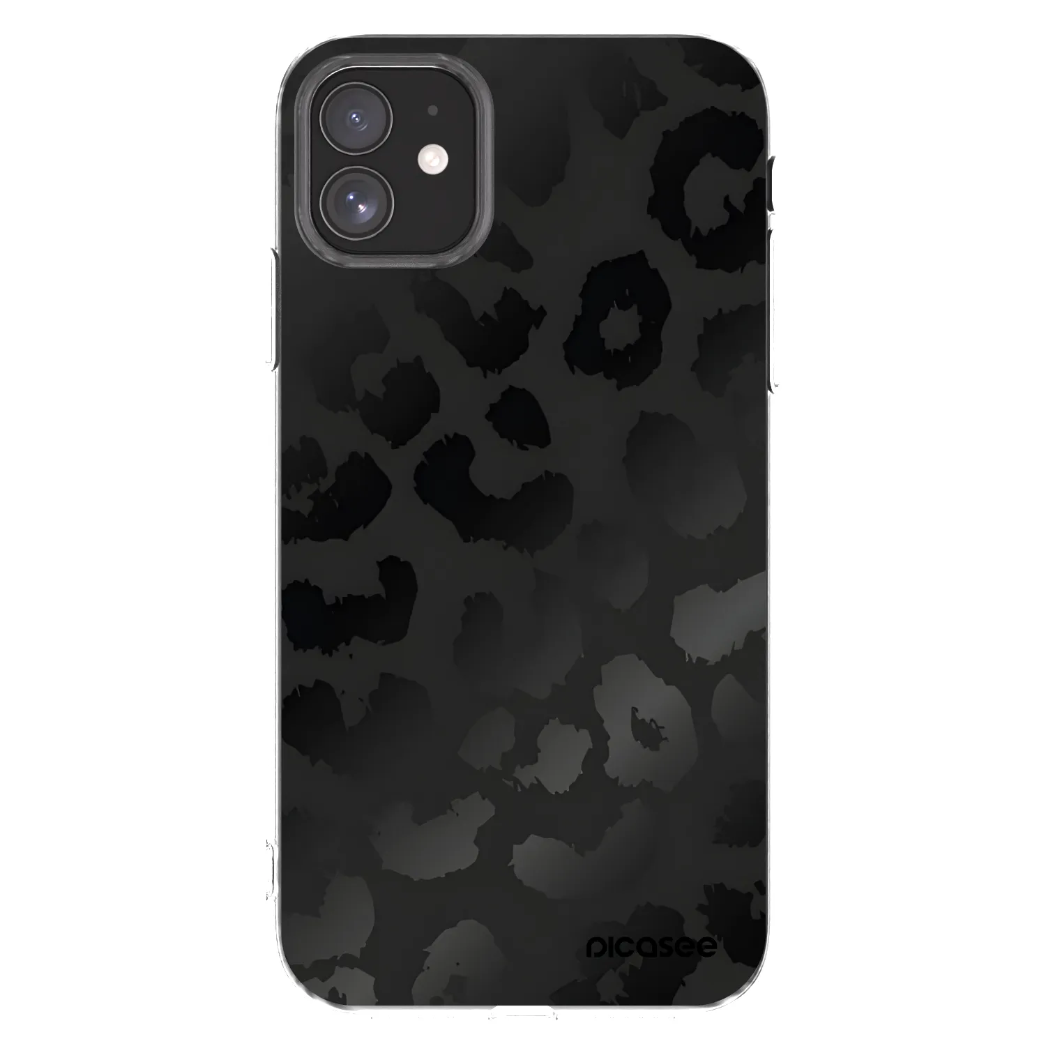Picasee átlátszó szilikon tok az alábbi mobiltelefonokra Apple iPhone 11 - Midnight Leopard