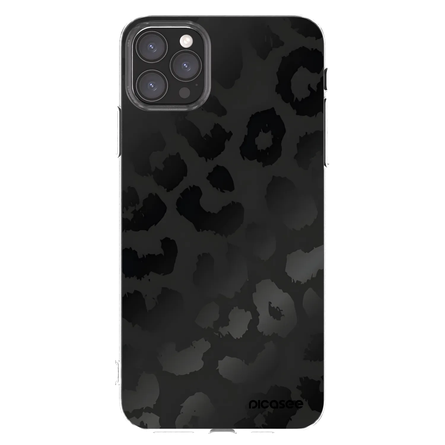 Picasee átlátszó szilikon tok az alábbi mobiltelefonokra Apple iPhone 11 Pro Max - Midnight Leopard