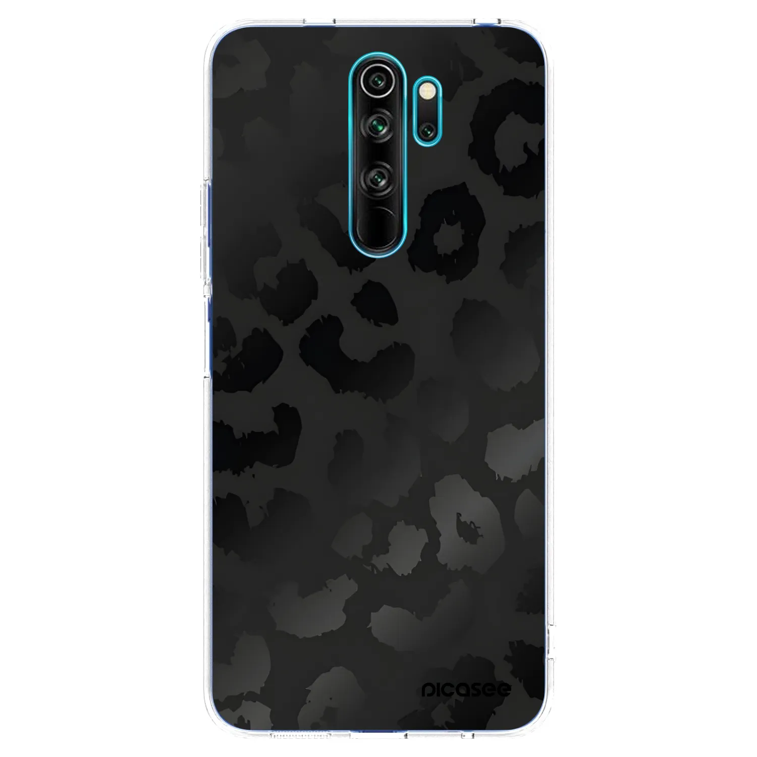 Picasee átlátszó szilikon tok az alábbi mobiltelefonokra Xiaomi Redmi Note 8 Pro - Midnight Leopard