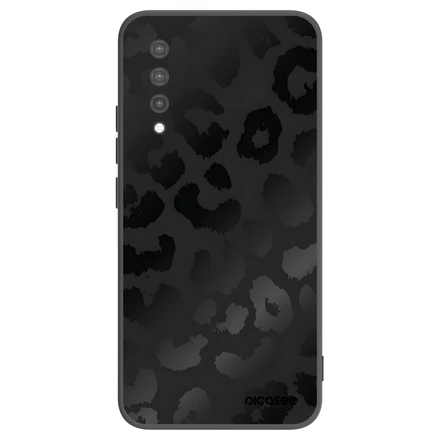 Picasee fekete szilikon tok az alábbi mobiltelefonokra Xiaomi Mi 9 Lite - Midnight Leopard