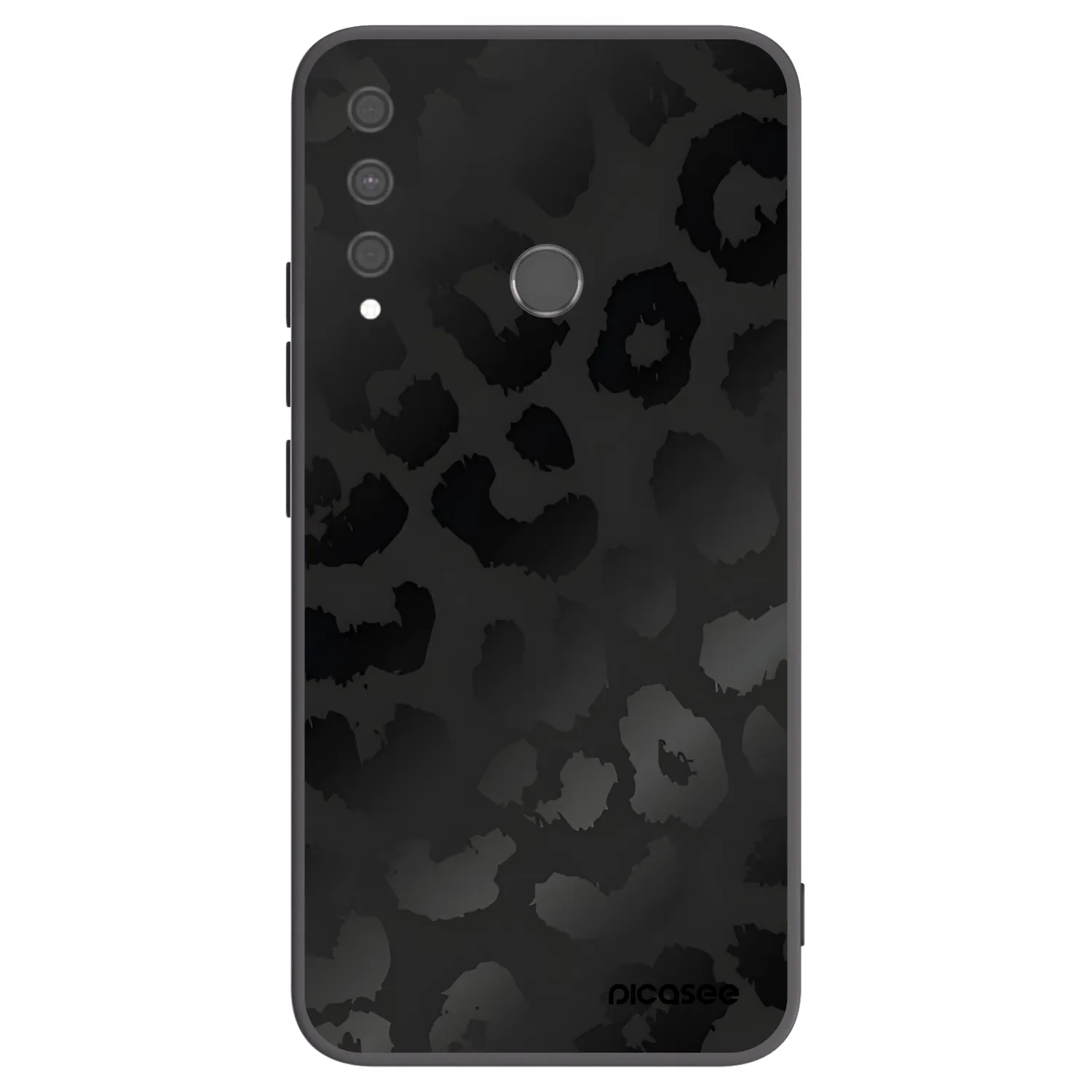 Picasee fekete szilikon tok az alábbi mobiltelefonokra Huawei P40 Lite E - Midnight Leopard