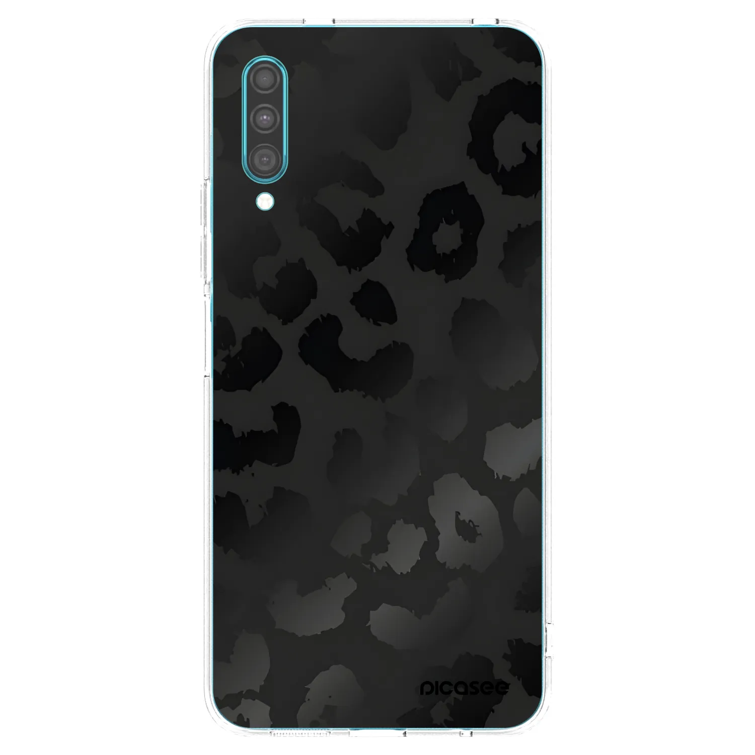 Picasee átlátszó szilikon tok az alábbi mobiltelefonokra Samsung Galaxy A30s A307F - Midnight Leopard