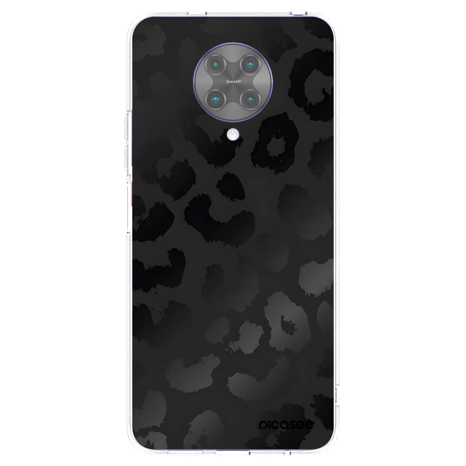 Picasee átlátszó szilikon tok az alábbi mobiltelefonokra Xiaomi Poco F2 Pro - Midnight Leopard
