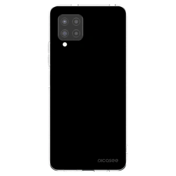 Picasee átlátszó szilikon tok az alábbi mobiltelefonokra Samsung Galaxy A42 A426B - Black Bliss