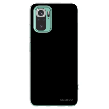 Picasee átlátszó szilikon tok az alábbi mobiltelefonokra Xiaomi Redmi Note 10 Pro - Black Bliss