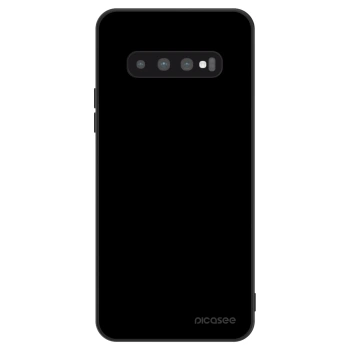 Szilikon tok erre a típusra Samsung Galaxy S10 G973 - Black Bliss